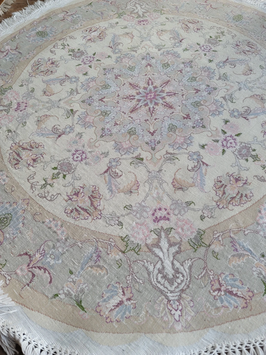 Iranian Handmade Silk Rug - photo 5