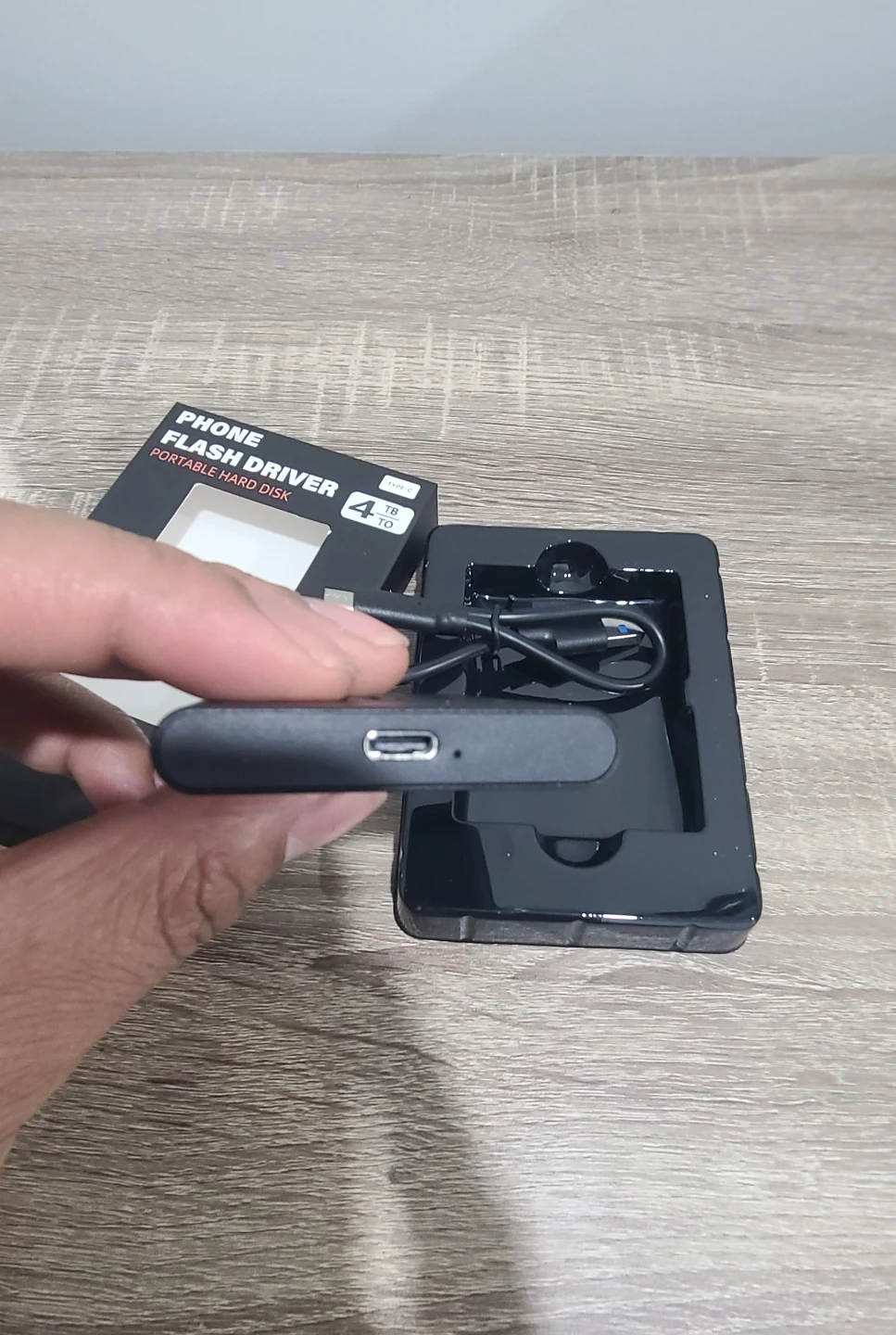 4TB Portabls SSD External Hard Drive - photo 4