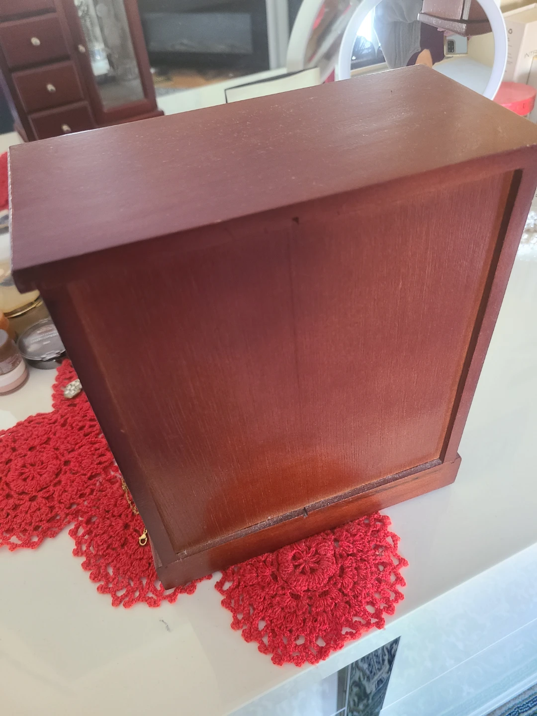 Wooden Jewellery Box with Drawers"🧡" - photo 2