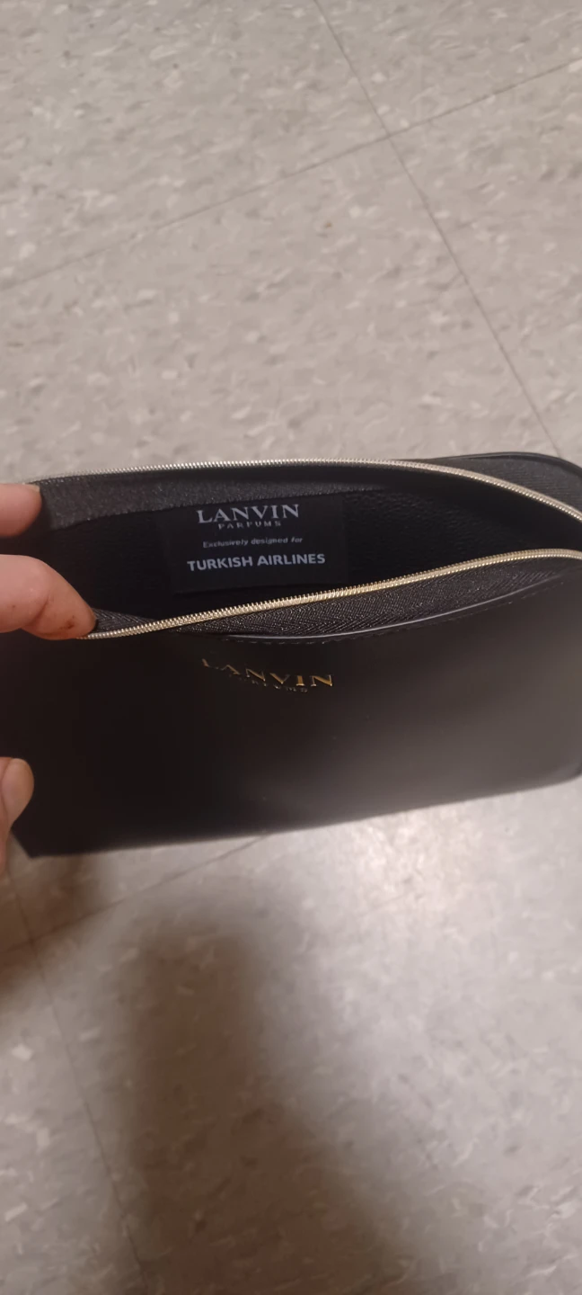 LANVIN Paris Black Pouch - photo 4