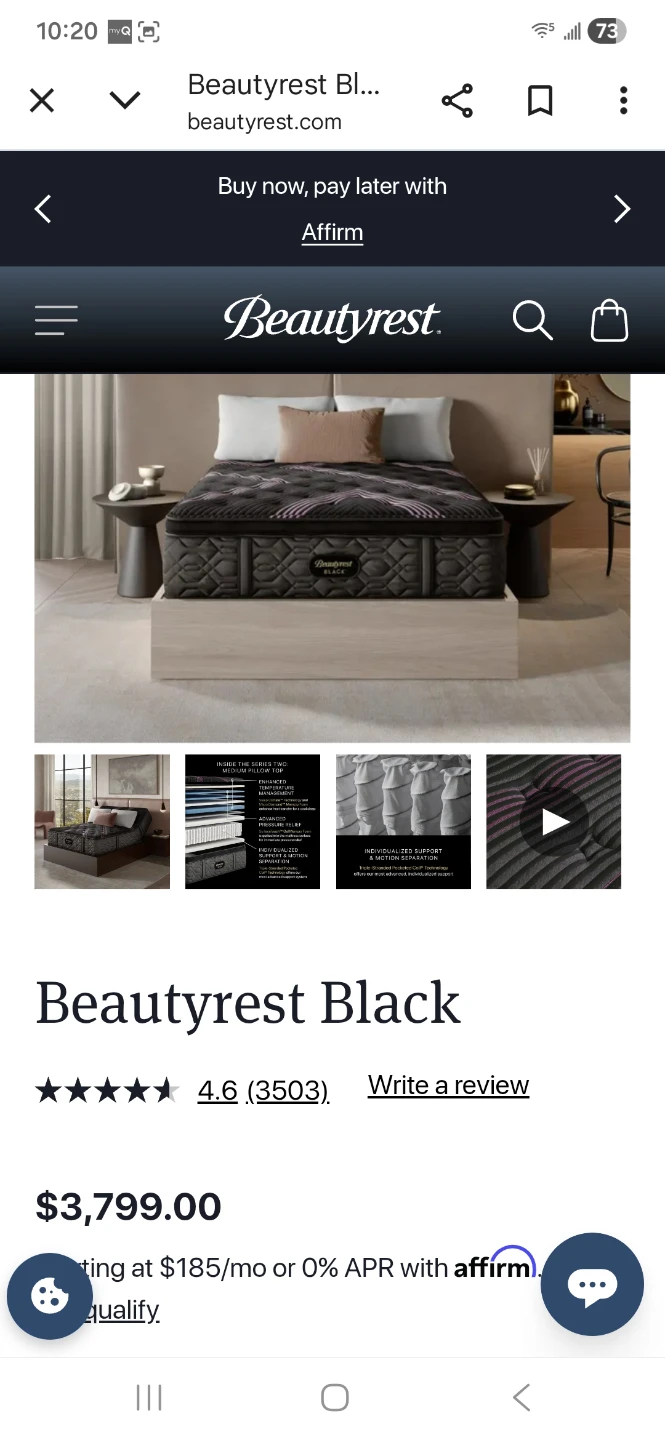 King Beautyrest Black Series 2