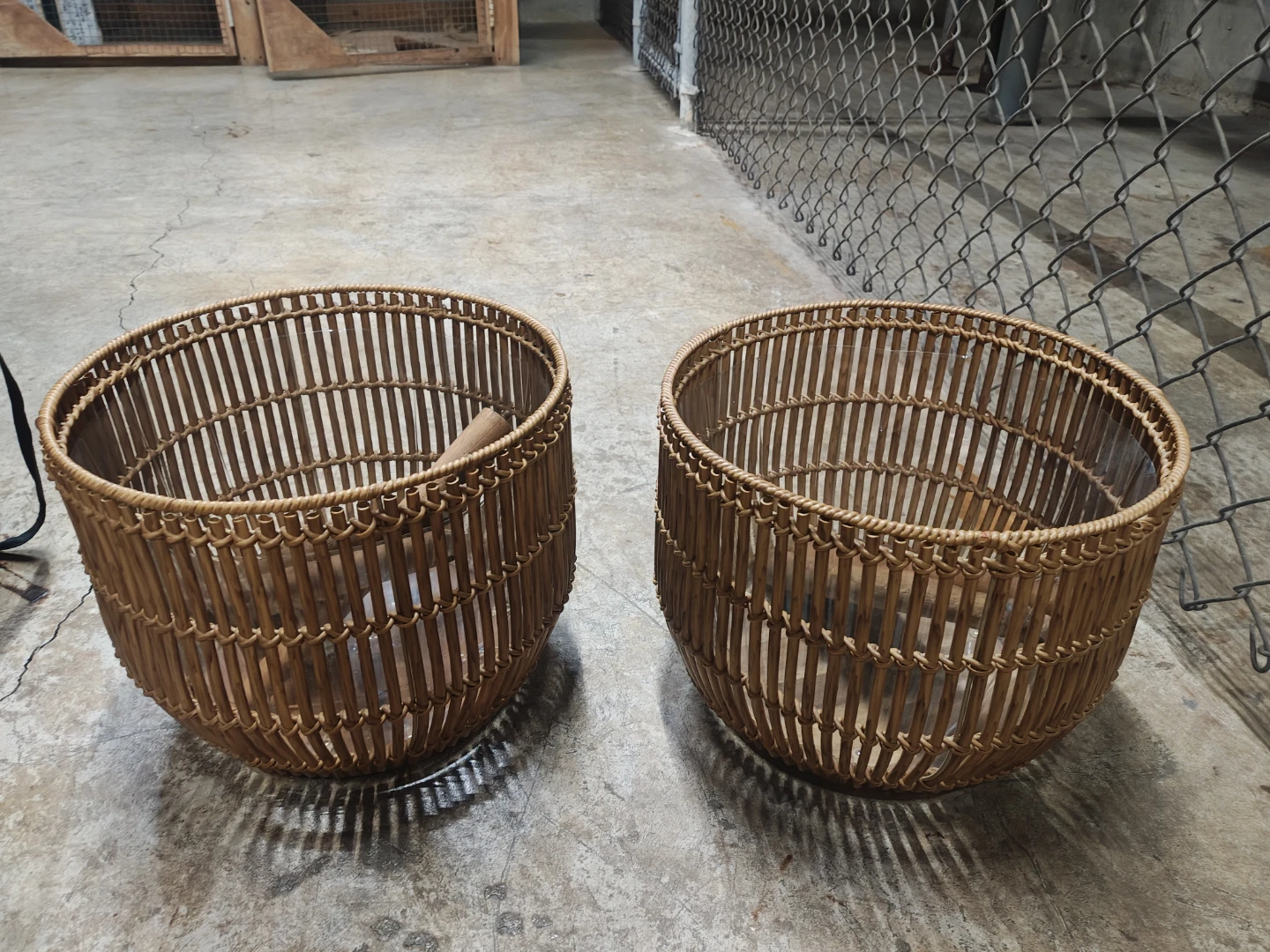 Woven Rattan Planter Baskets (Set of 2) - photo 3