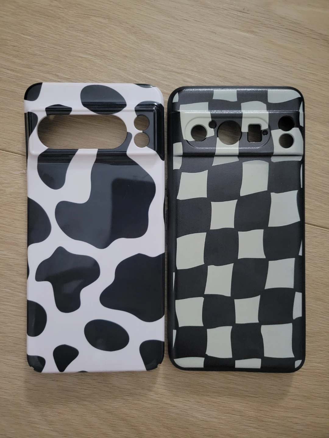 Google Pixel 8 Pro Phone Cases - Cow Print & Checkered