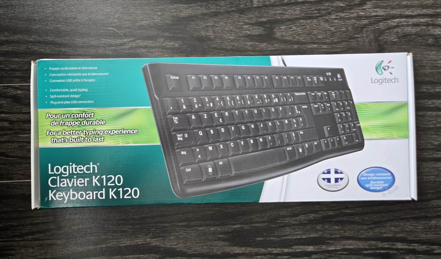 Logitech K120 USB Keyboard – New, Boxed