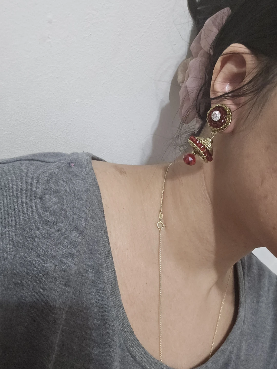 Indian Woman earrings - photo 2