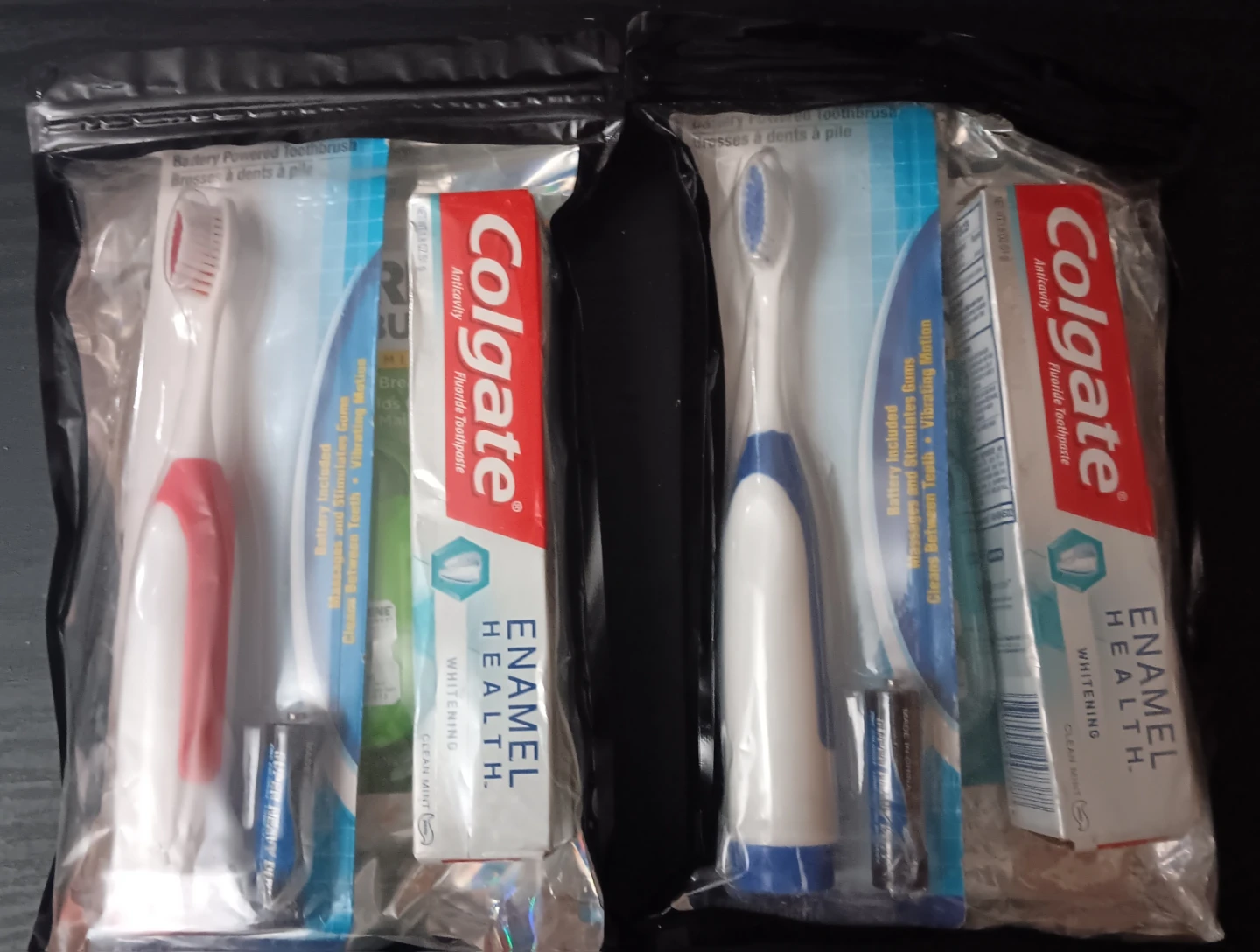 Electric Toothbrush + Enamel Health Whitening Toothpaste (EACH)