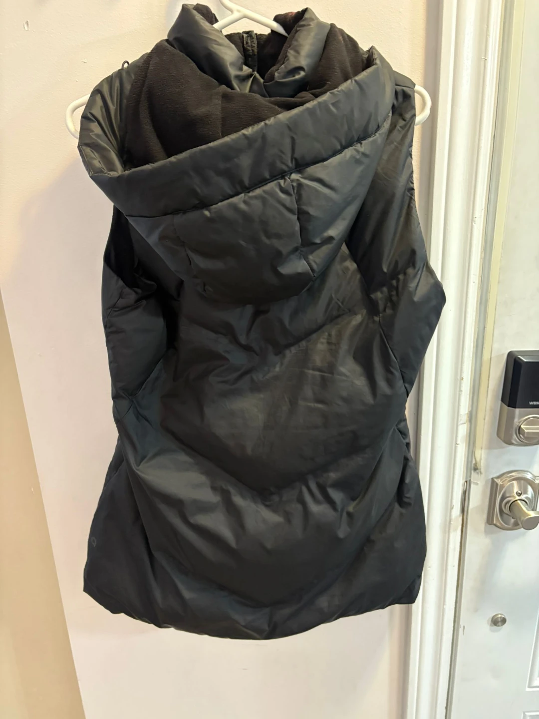 Hyba Black Puffer Vest - Size M - photo 2