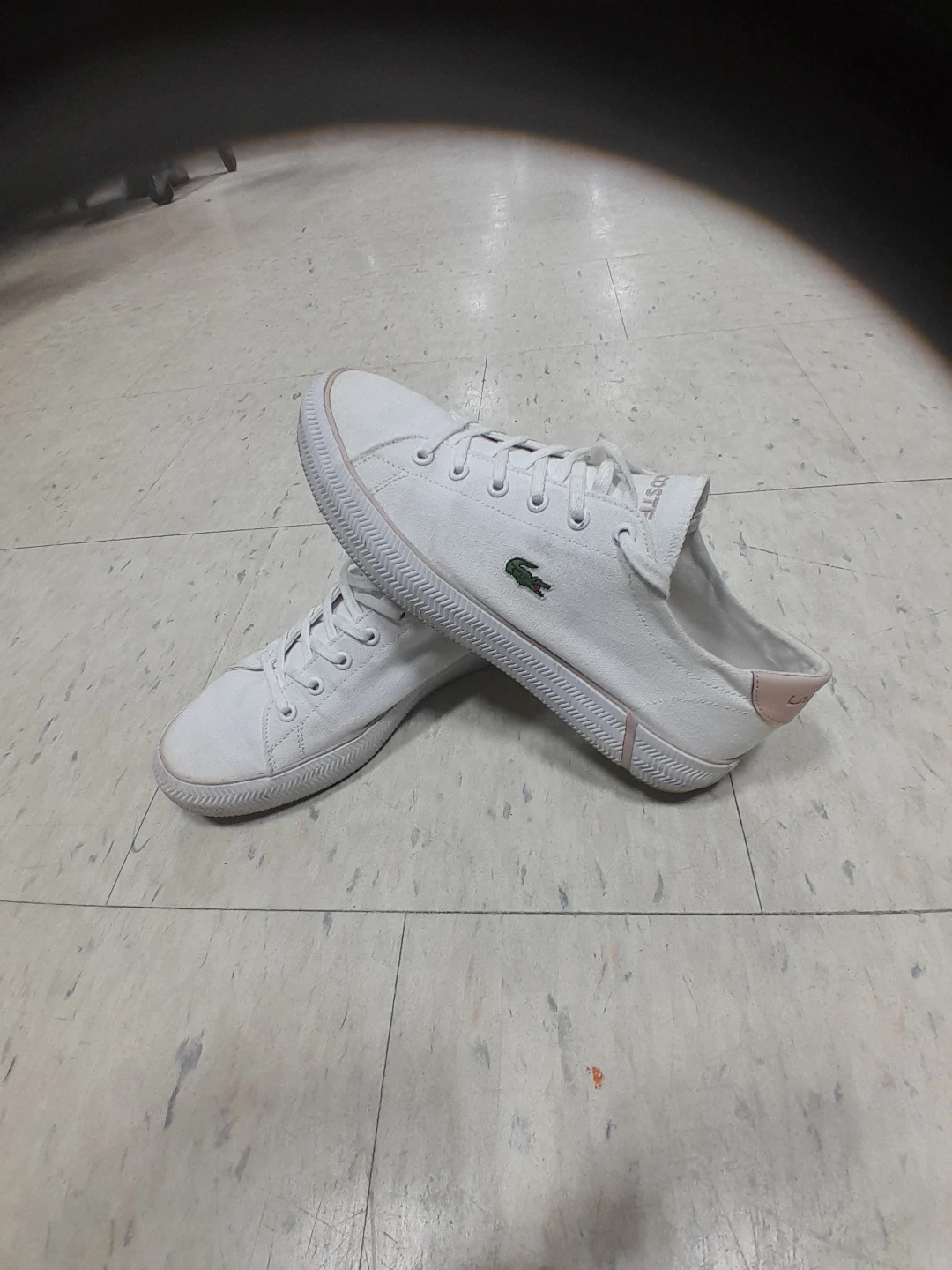 Lacoste White Sneakers women's size 8 - photo 5
