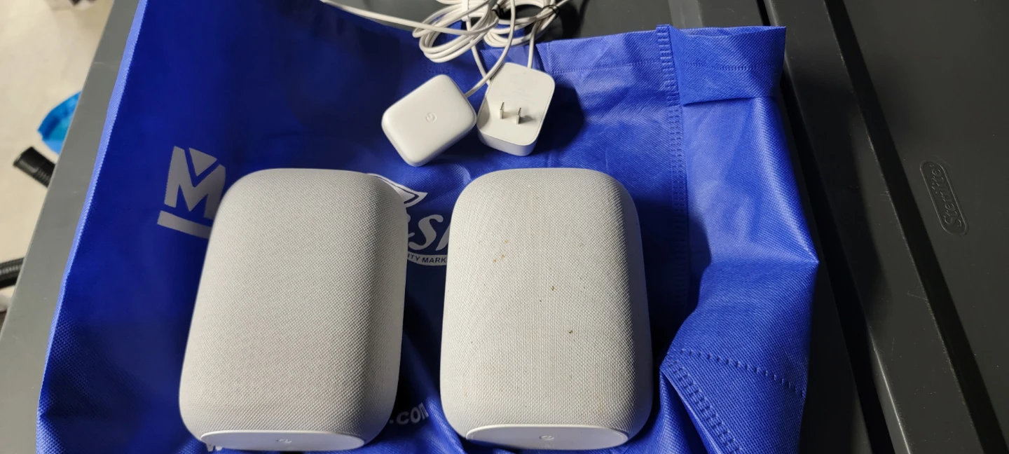 Google Nest Audio Smart Speakers - Gray
