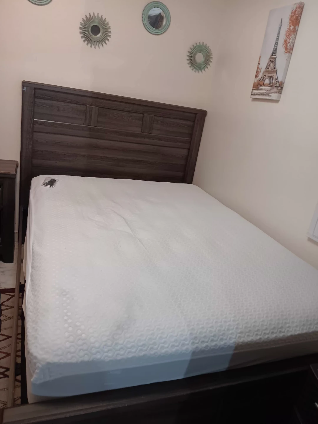 Bedroom Set - Bed, Dresser, and Nightstand - Wooden color - photo 4