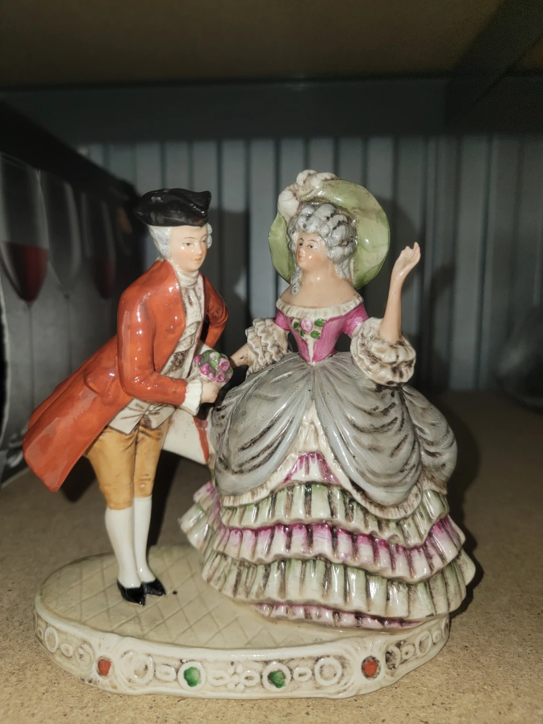 Foreign porcelain Figurine of Couple