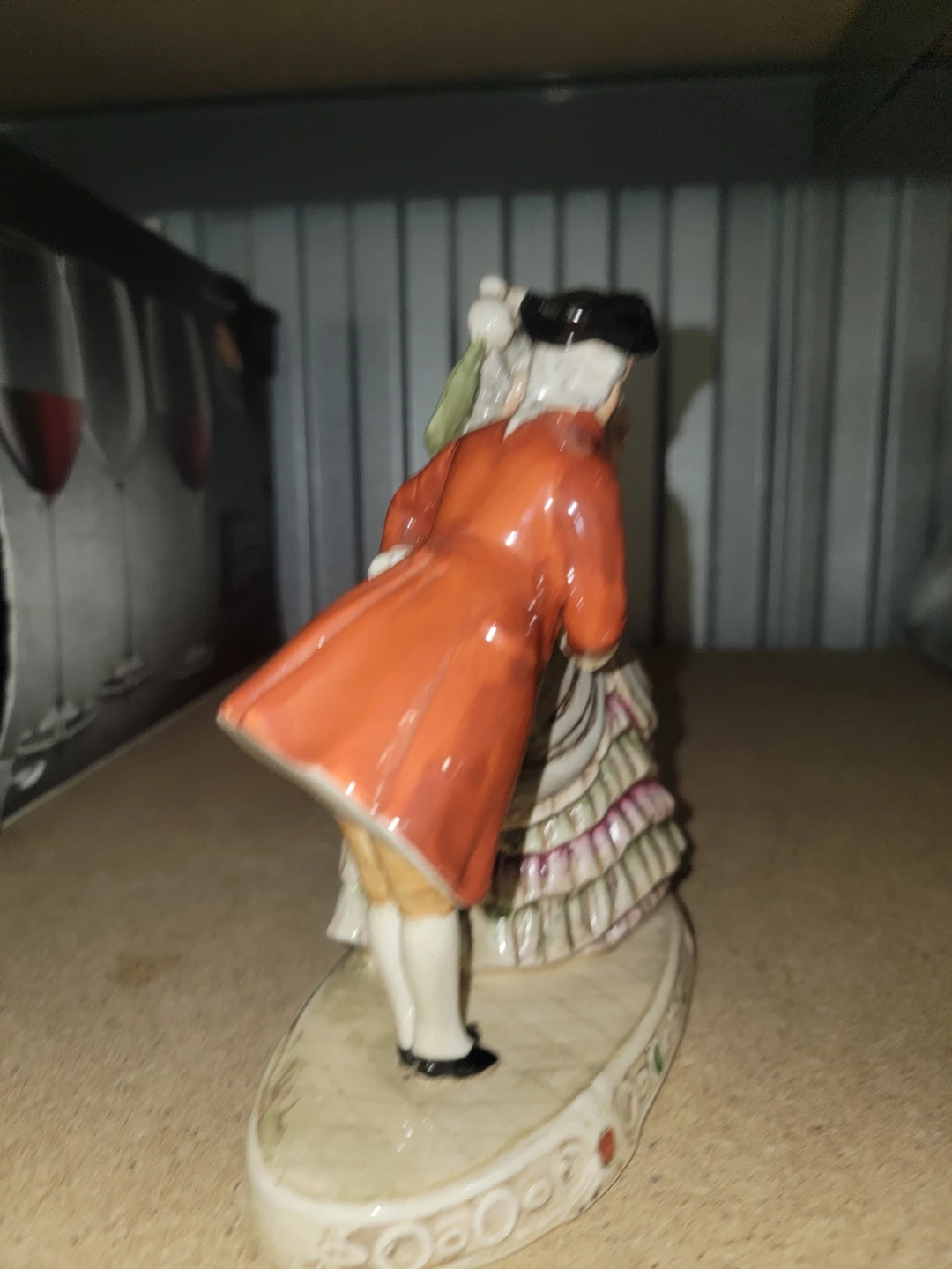 Foreign porcelain Figurine of Couple - photo 4