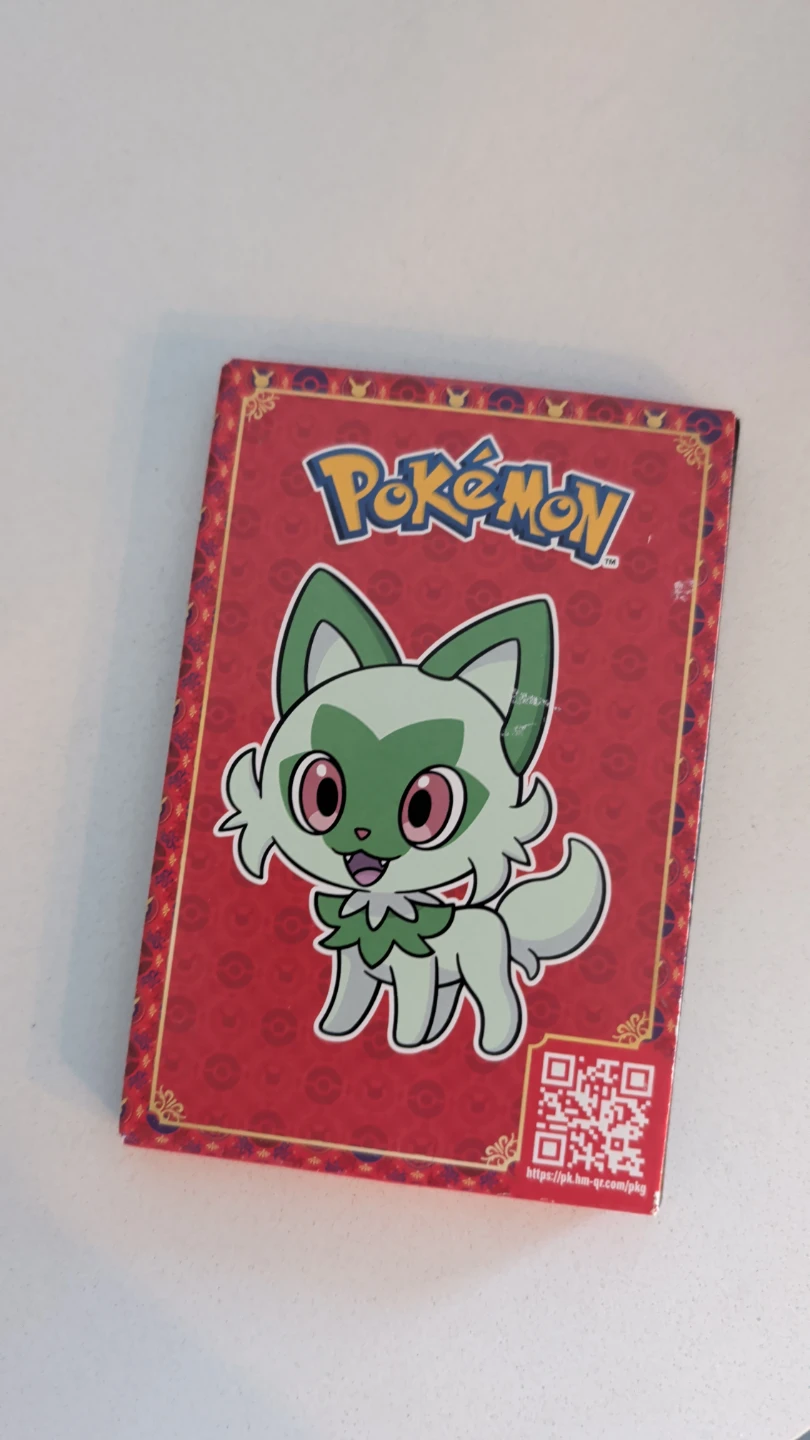 Pokemon Sprigatito Card