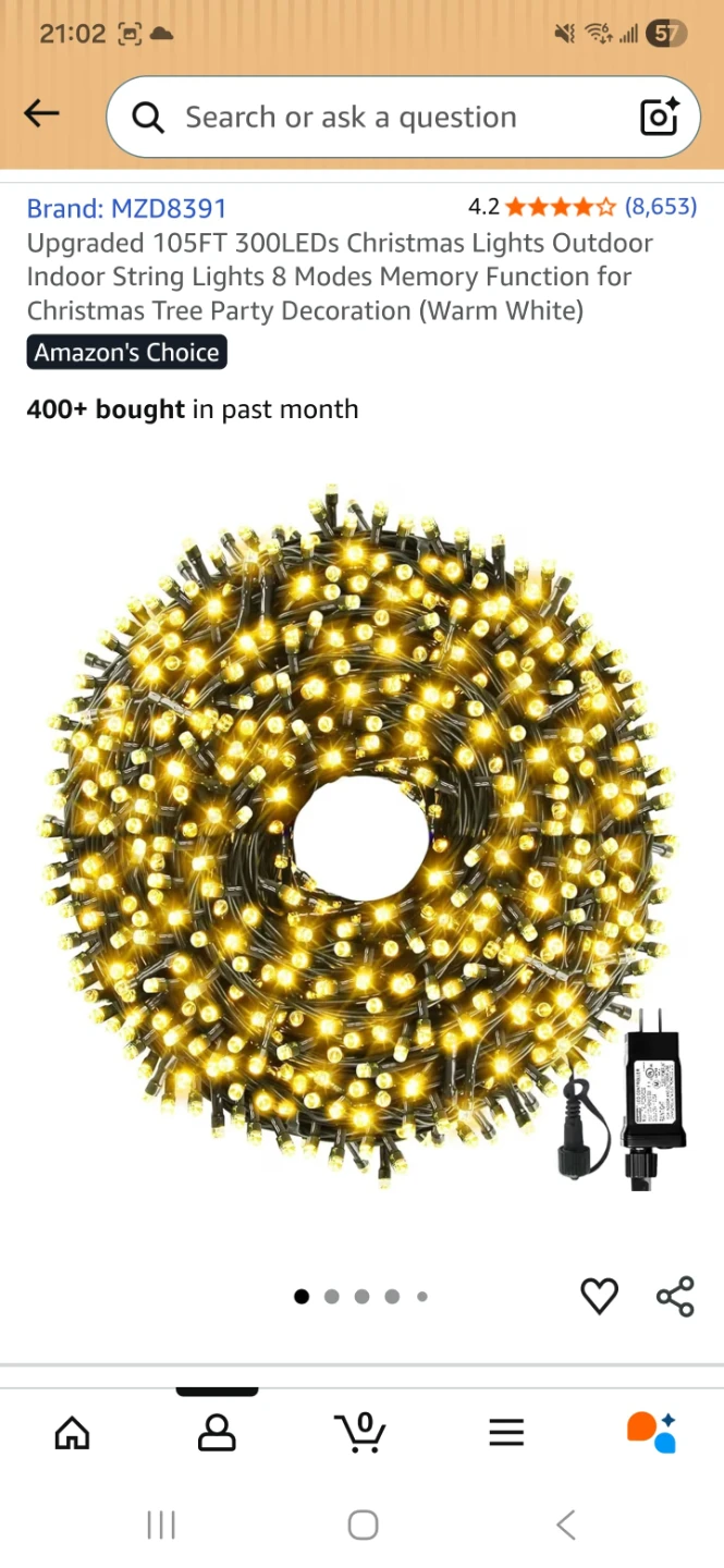 7.5ft Slim Fir Christmas Tree with lights and decorations - photo 5