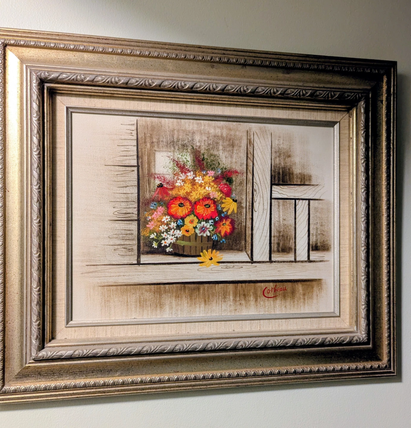 Original Floral Oil Painting