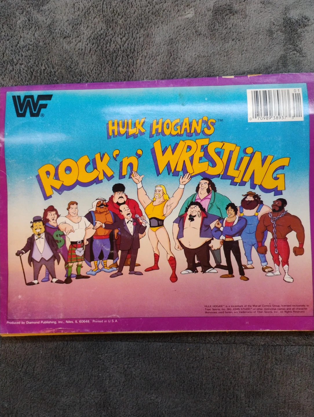 Hulk Hogan's Rock 'n' Wrestling Sticker Album - photo 2