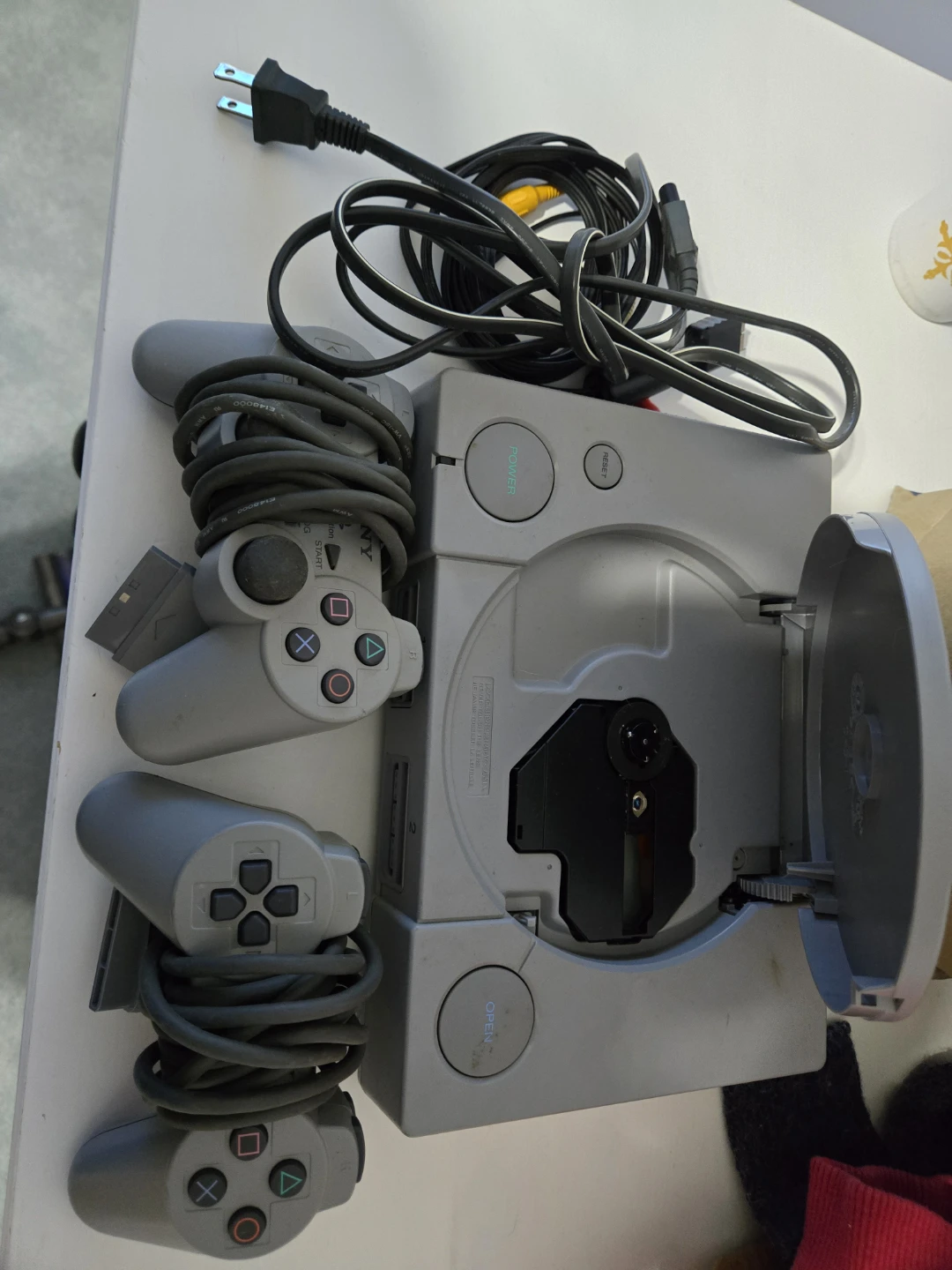 Sony PlayStation Console with 2 Controllers - photo 2