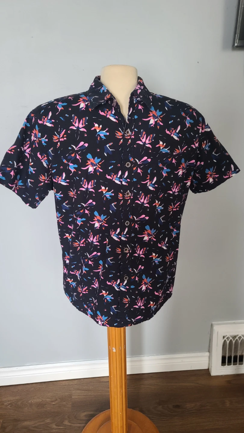 Men's Short Sleeve Button-Ups (Medium) 🏆 - photo 5