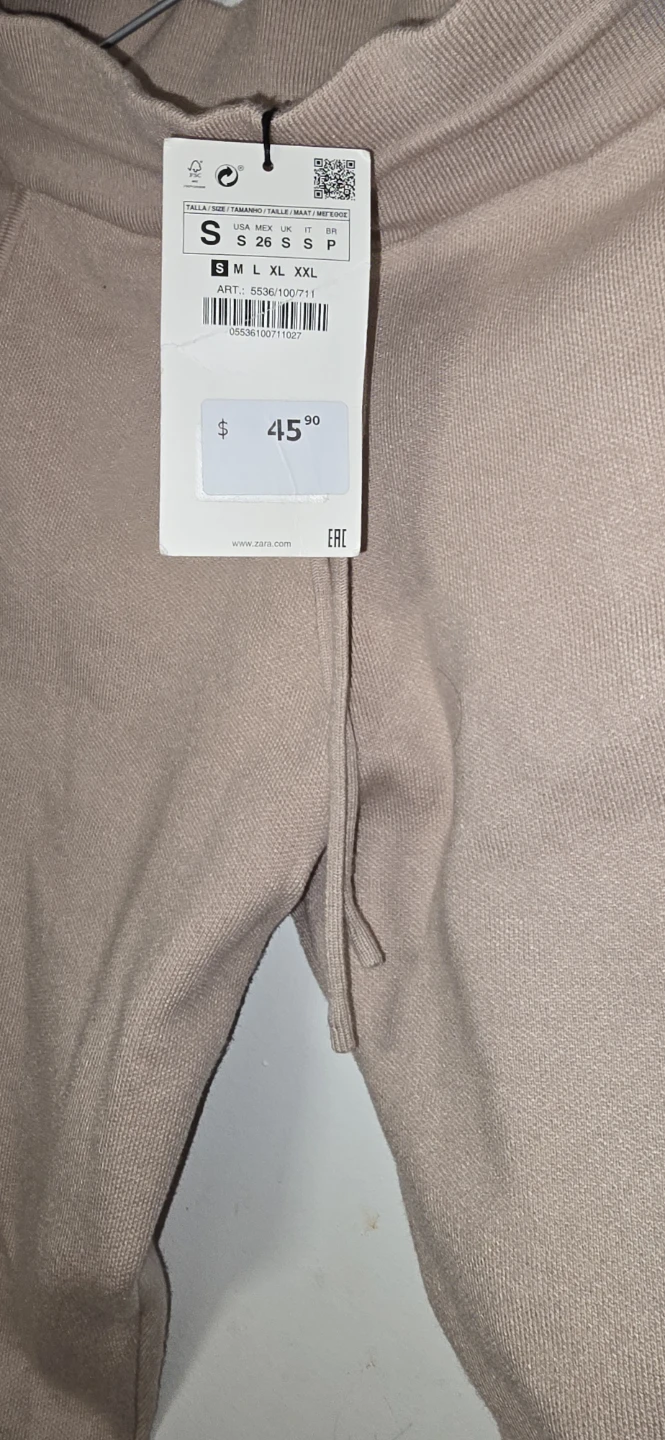 BRABD NEW Zara Knit Joggers - Size Small - photo 4
