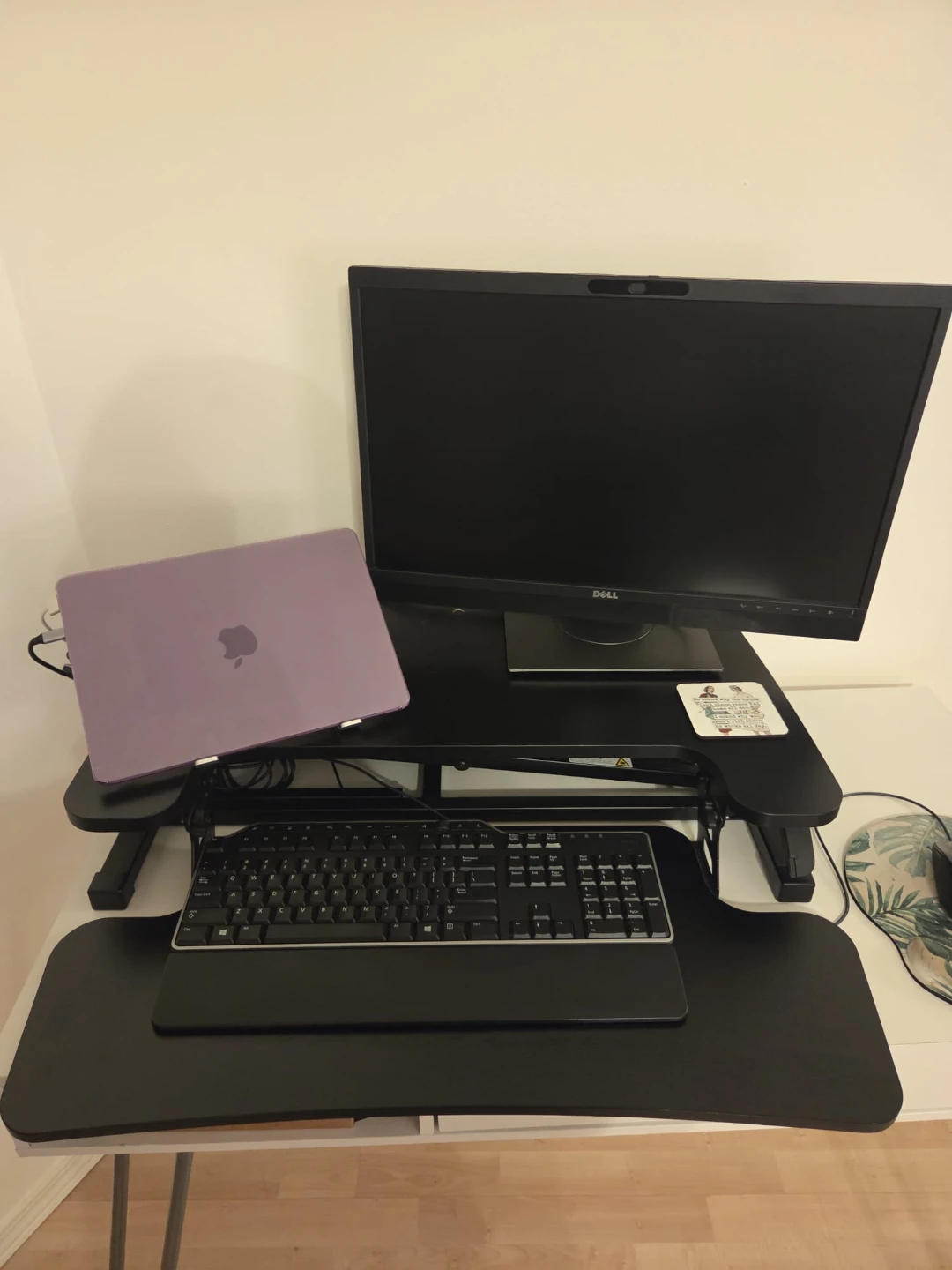 Flexispot M7 28" Standing Desk Converter - Black - photo 4