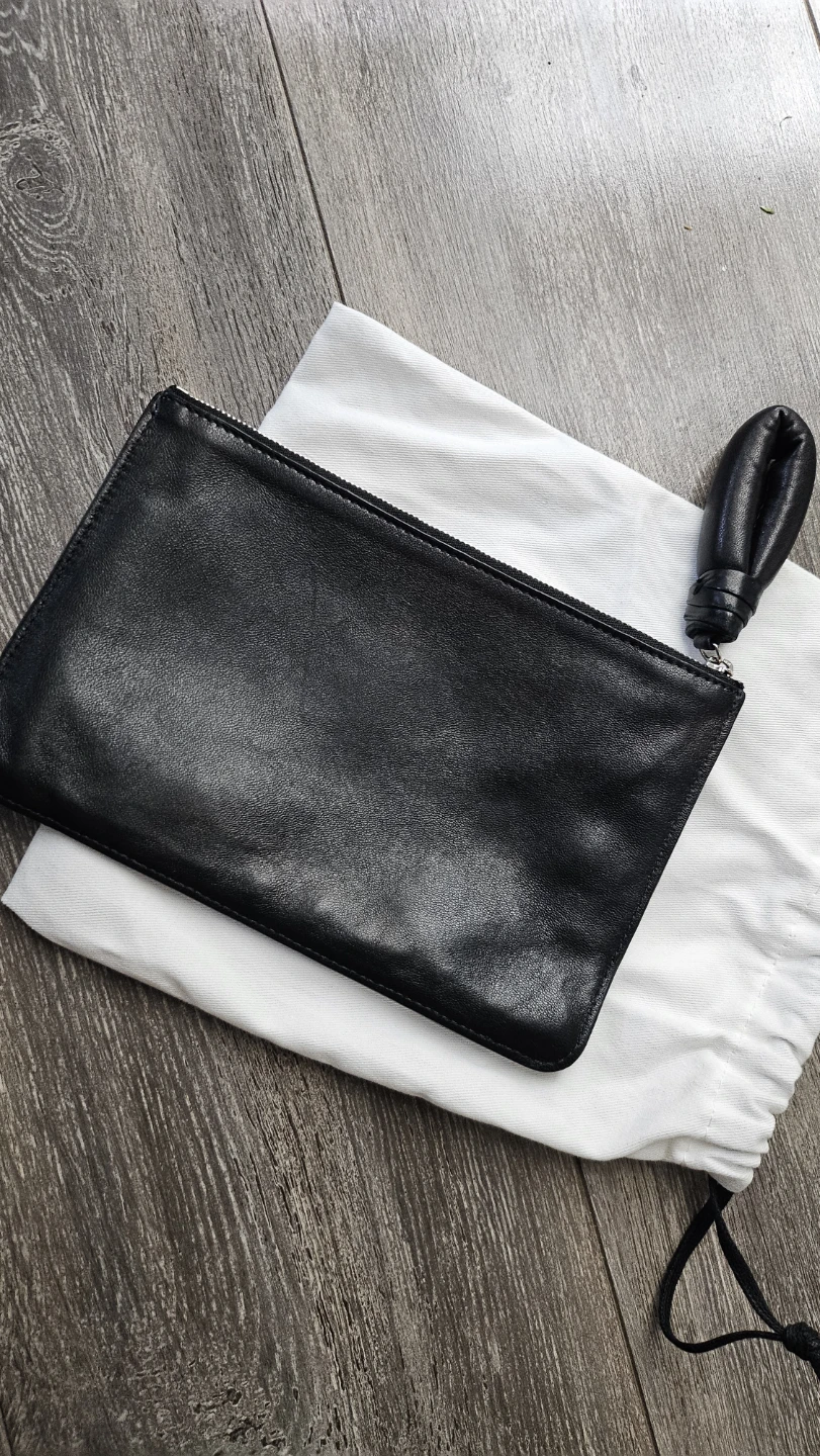 Lemaire Black A5 Folder Pouch
