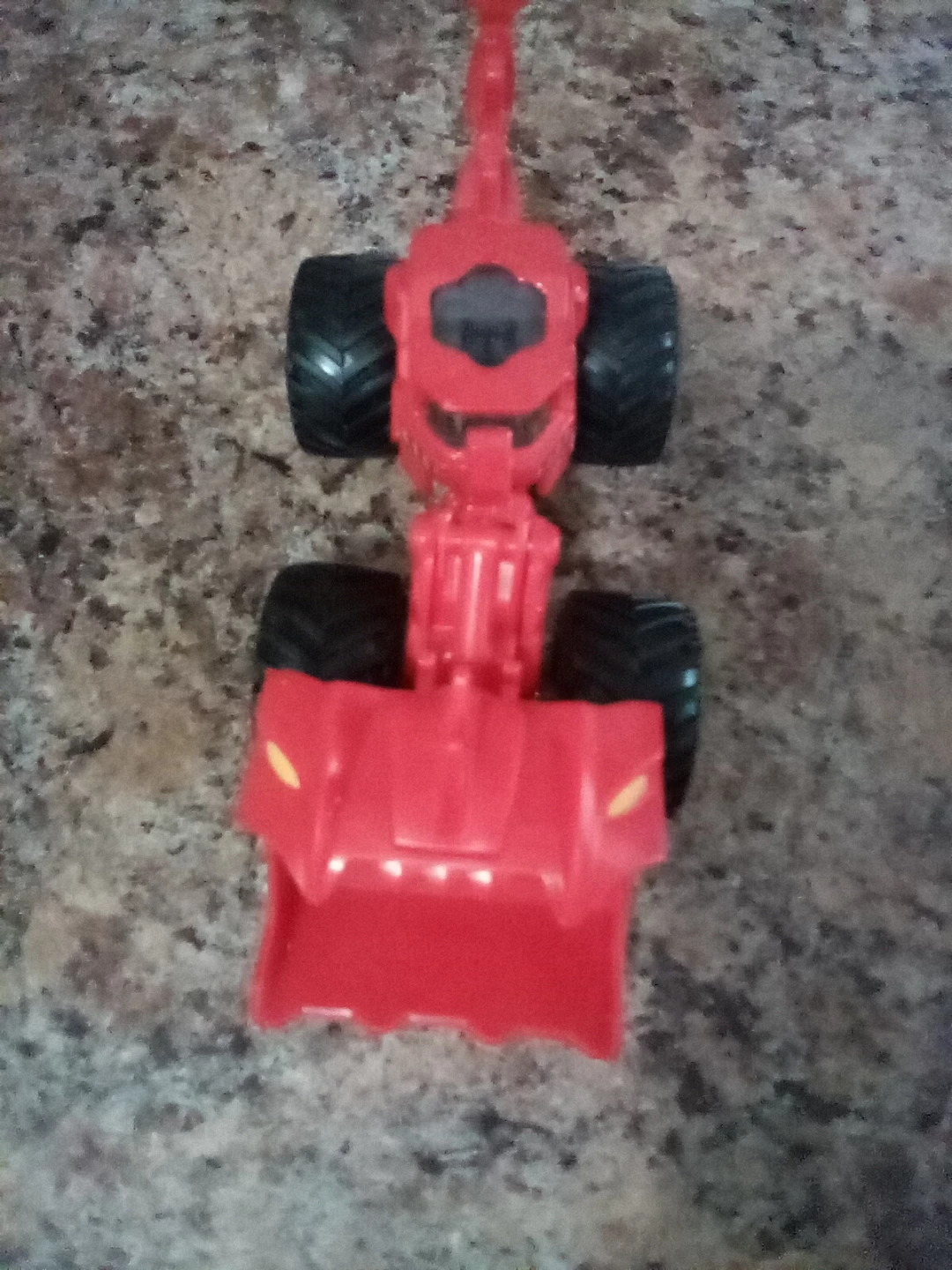 Red Monster Truck Toy