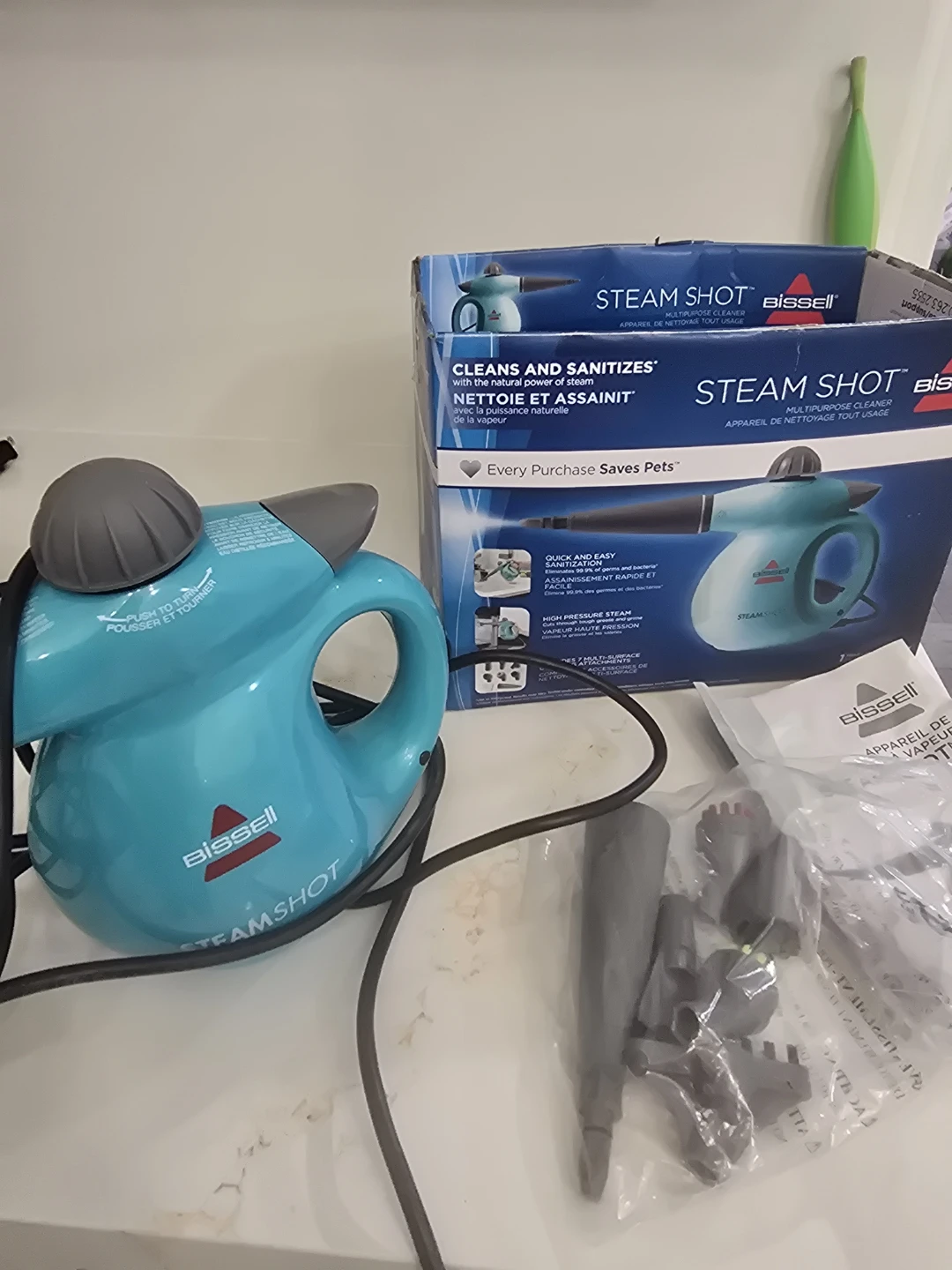 Bissell SteamShot Hard Surface Steam Cleaner - photo 2