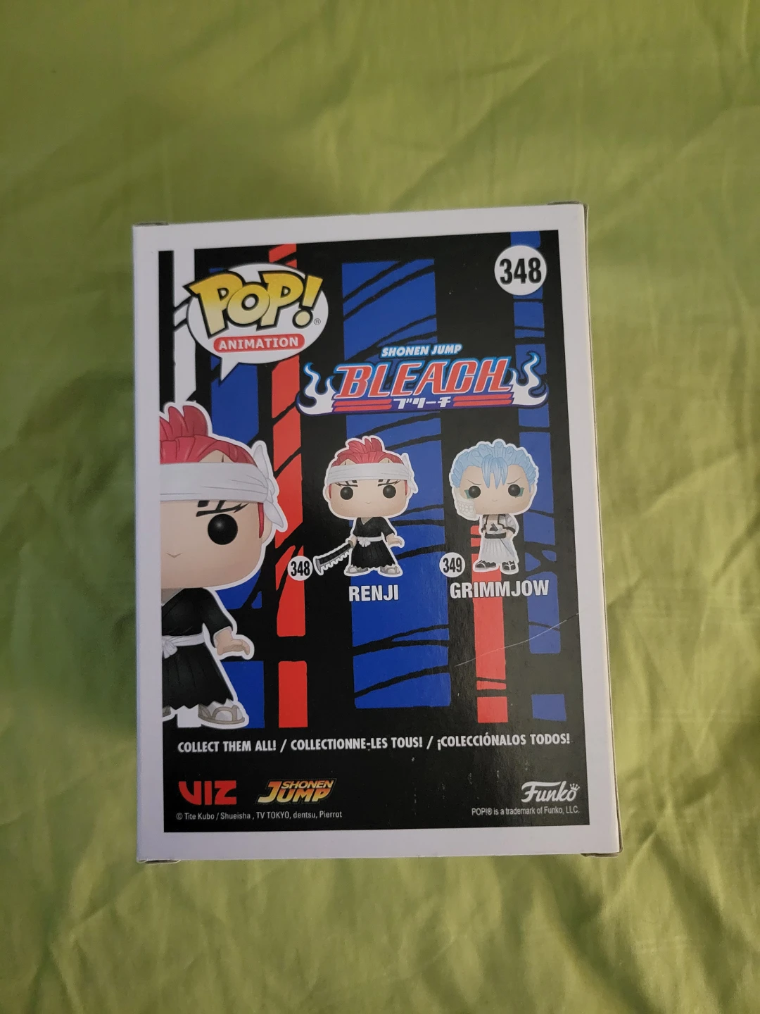 Funko Pop! Bleach Renji Abarai #348 Vinyl Figure - photo 3