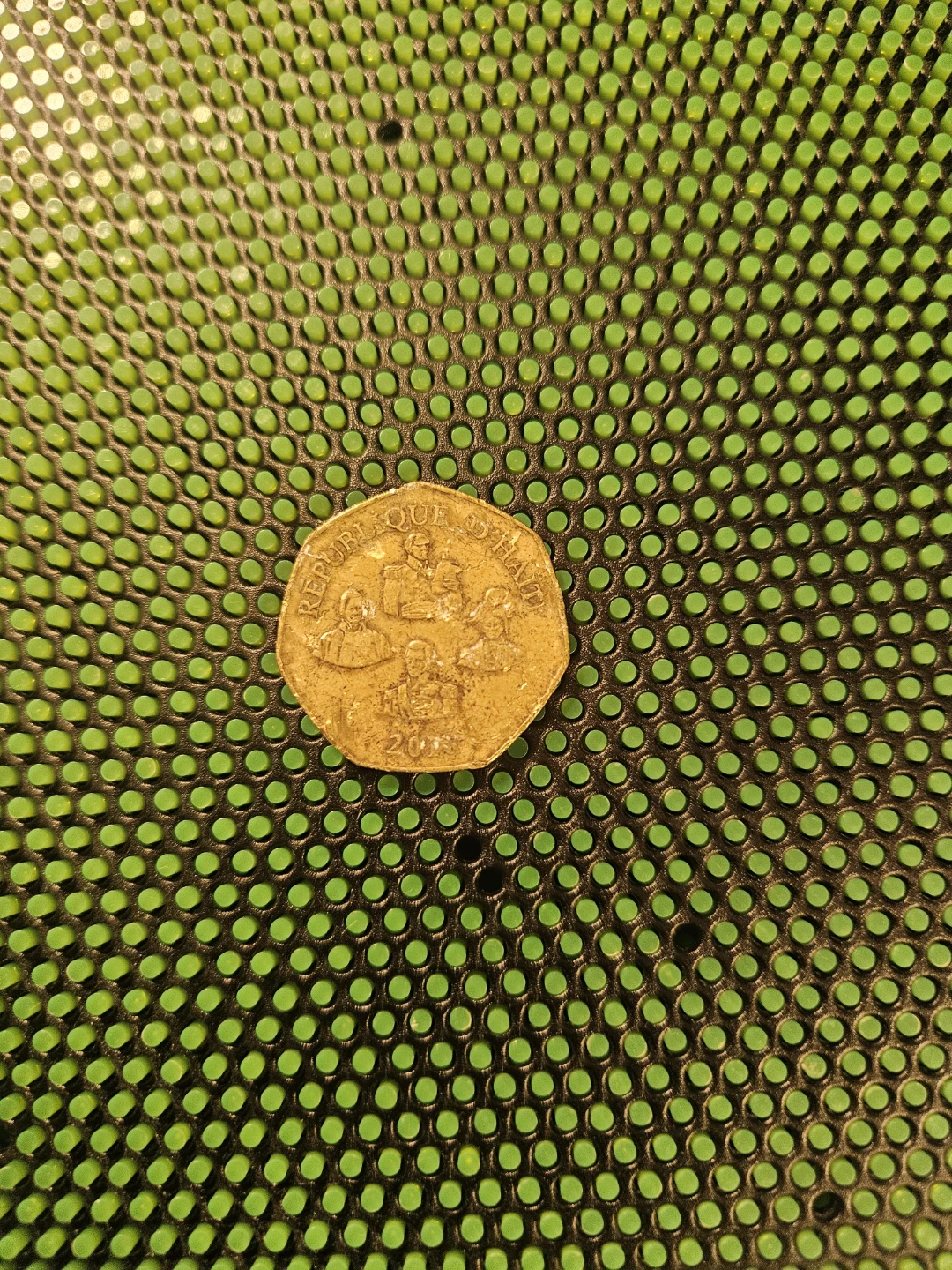 Haitian 50 Centimes Coin