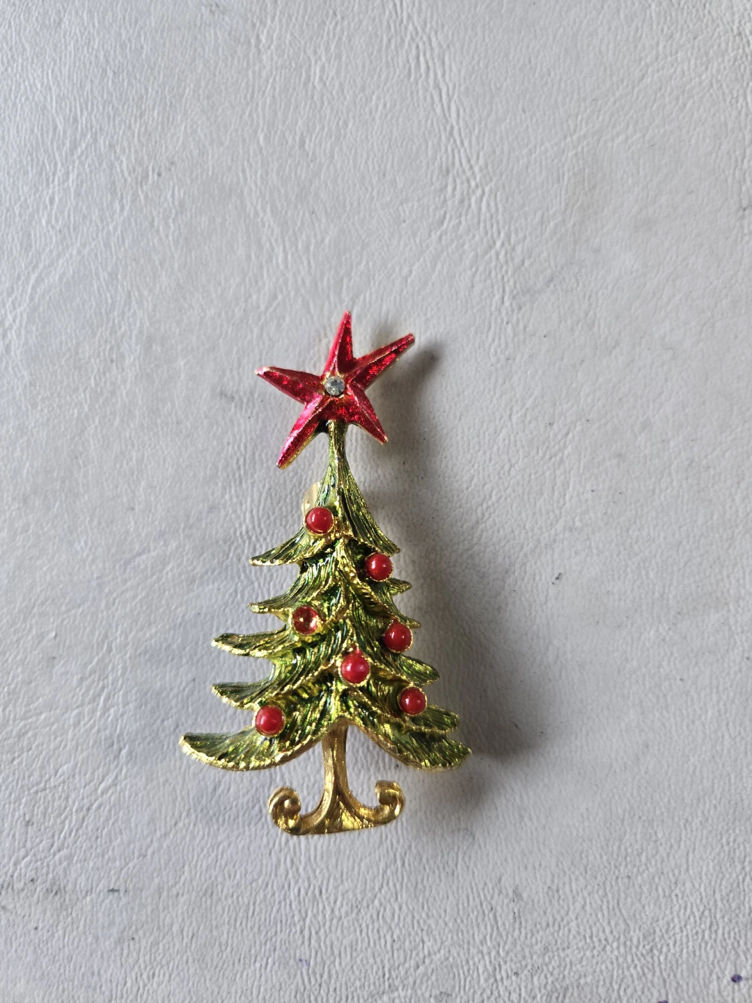 Christmas Tree Pin Brooch