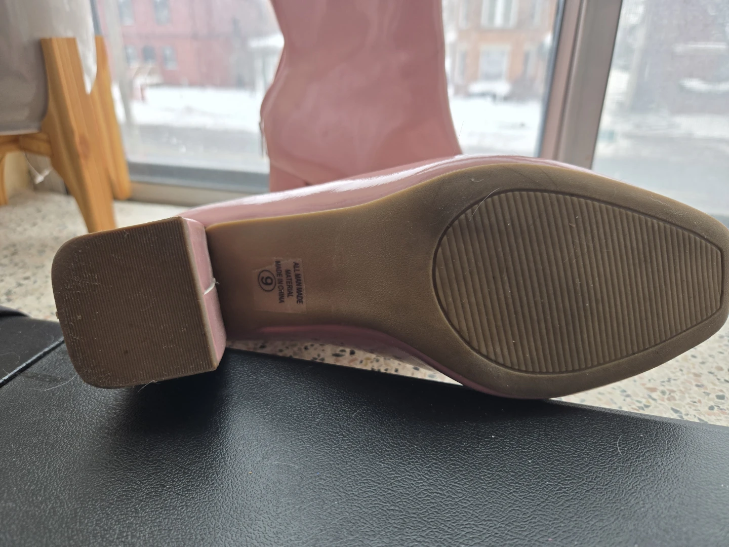 Pink Ankle Boots - Size 9 - photo 3