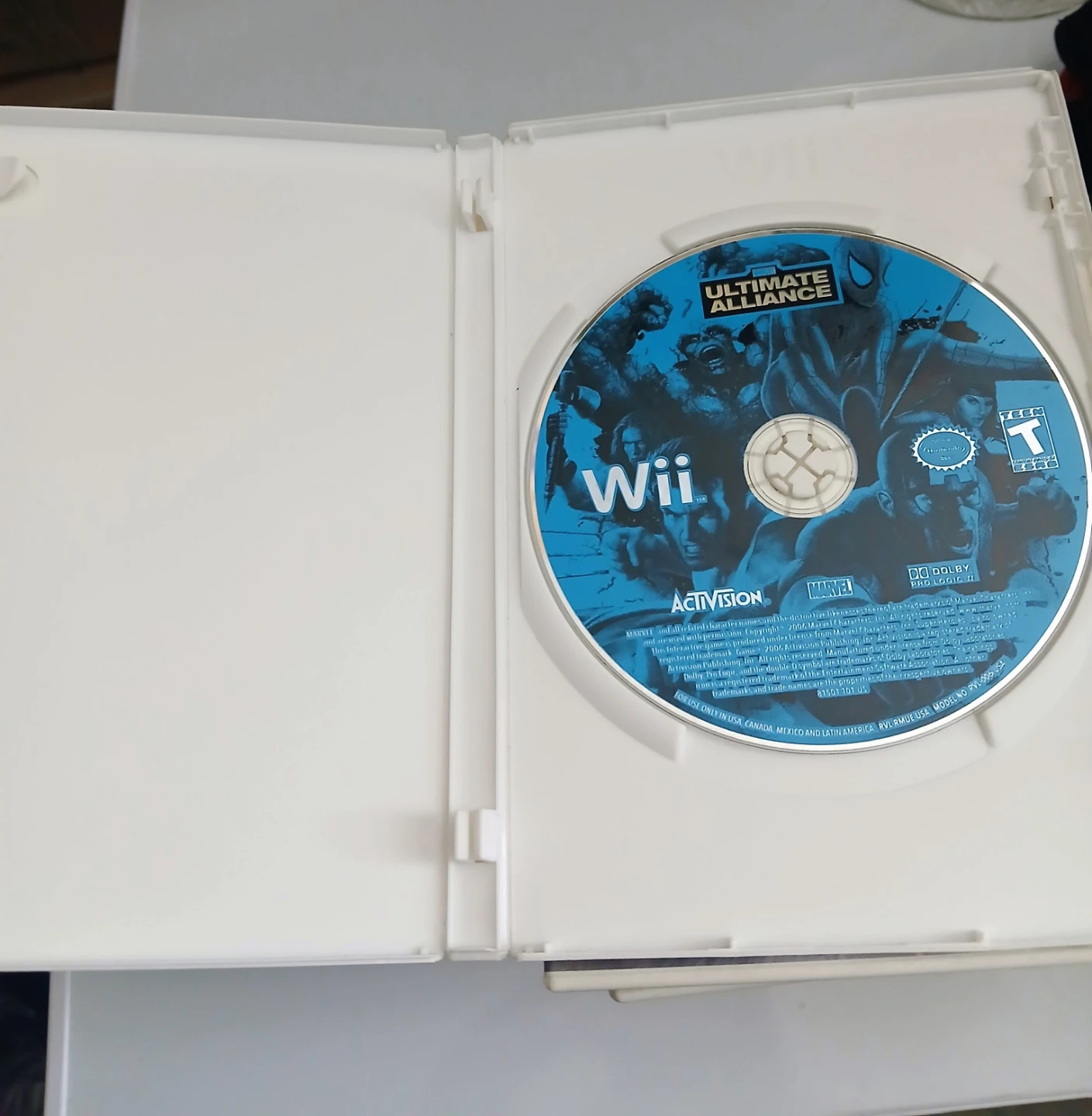 Activision Marvel Ultimate Alliance Wii Game