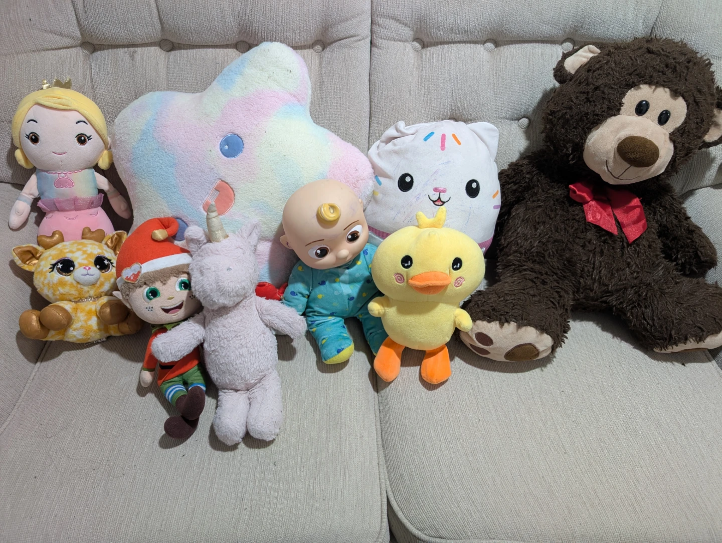 Assorted Plush Toys