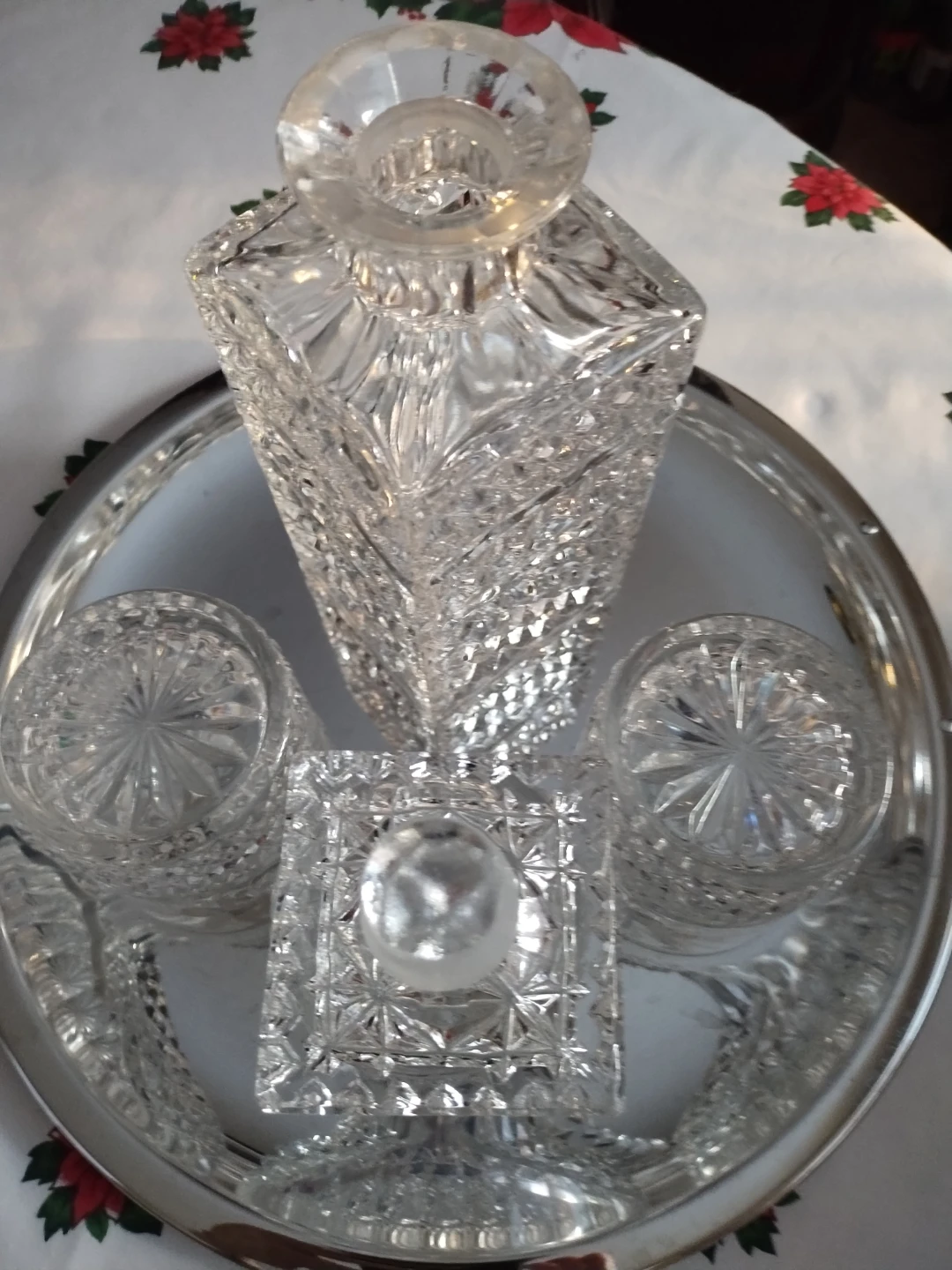 Crystal Decanter Set with Glasses - photo 4