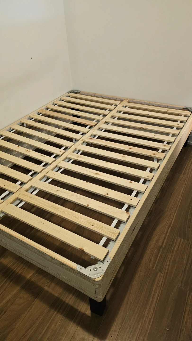 Ikea Wooden Bed Frame - photo 2