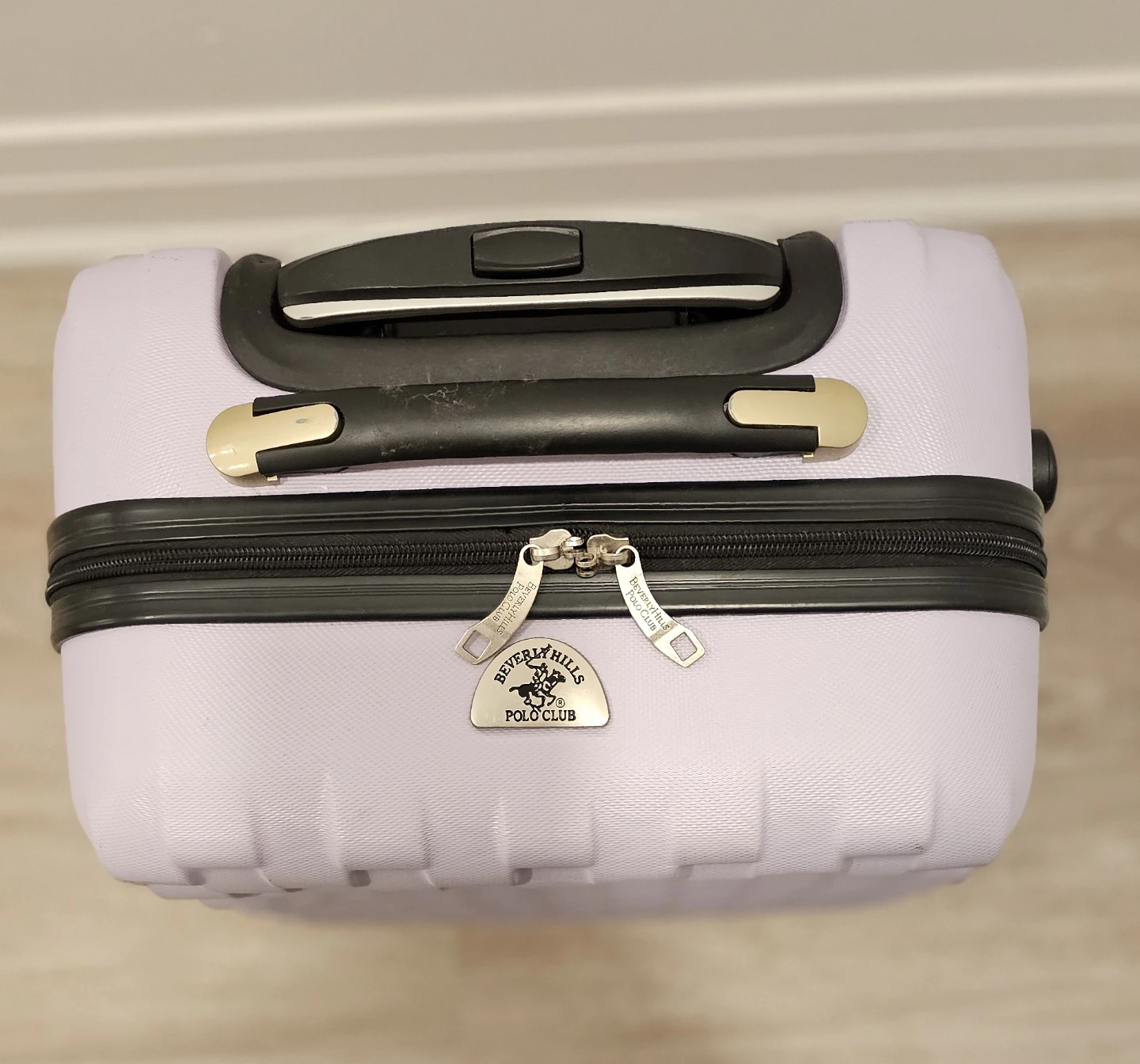 🥕 Beverly Hills Polo Club Purple Hard Shell Carry-On - photo 2