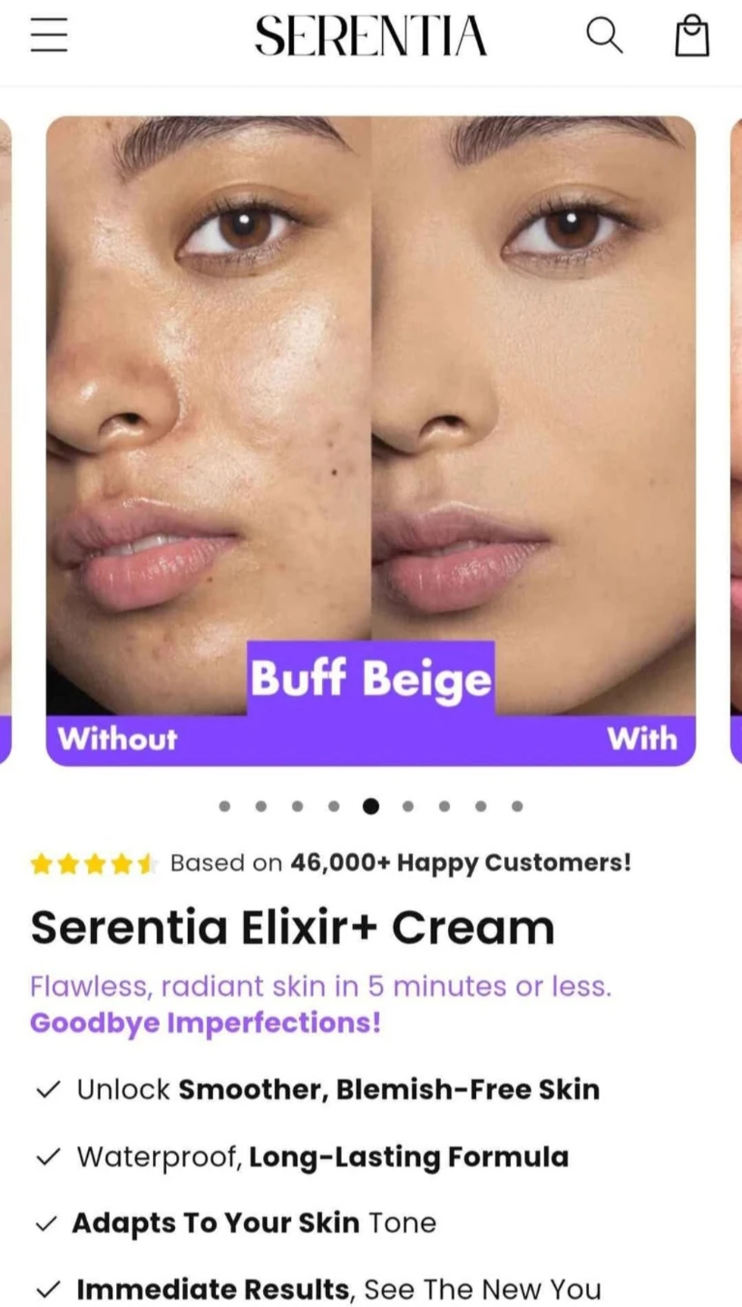Serentia Elixir+ Cream - Buff Beige - photo 3
