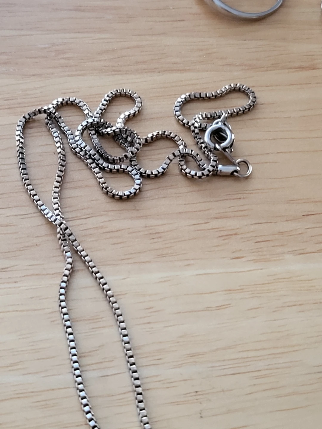Silver Tone Pendant Necklace with Gemstones - photo 3