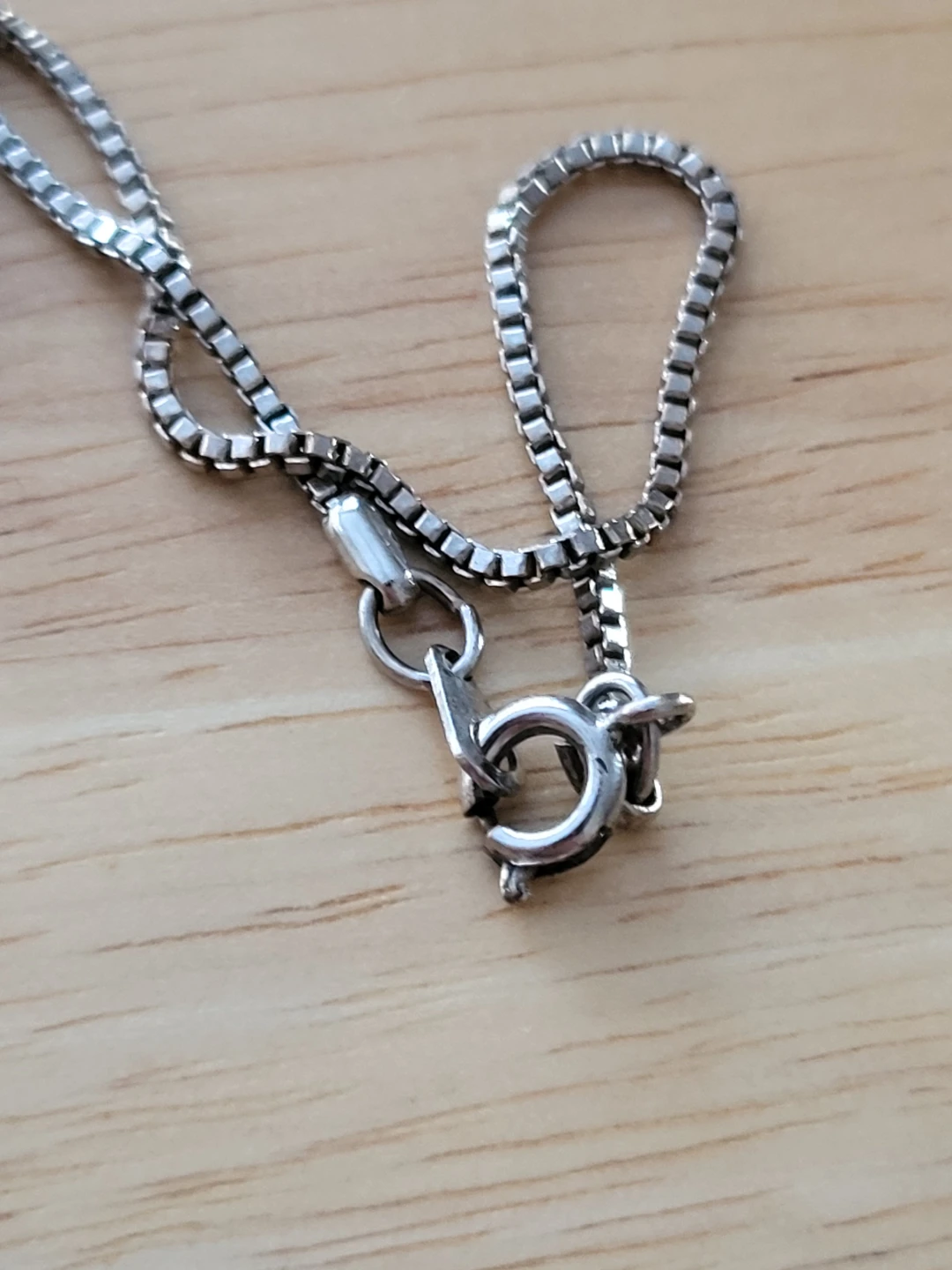 Silver Tone Pendant Necklace with Gemstones - photo 4