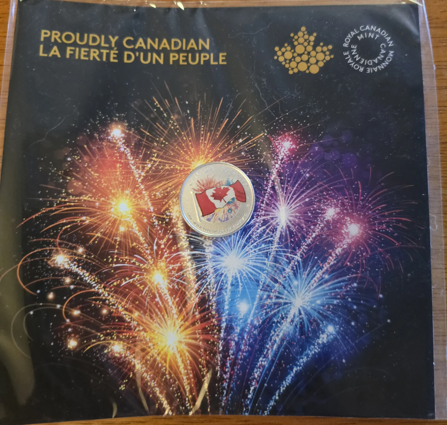 2017 $5 Fine Silver Coin - Proudly Canadian