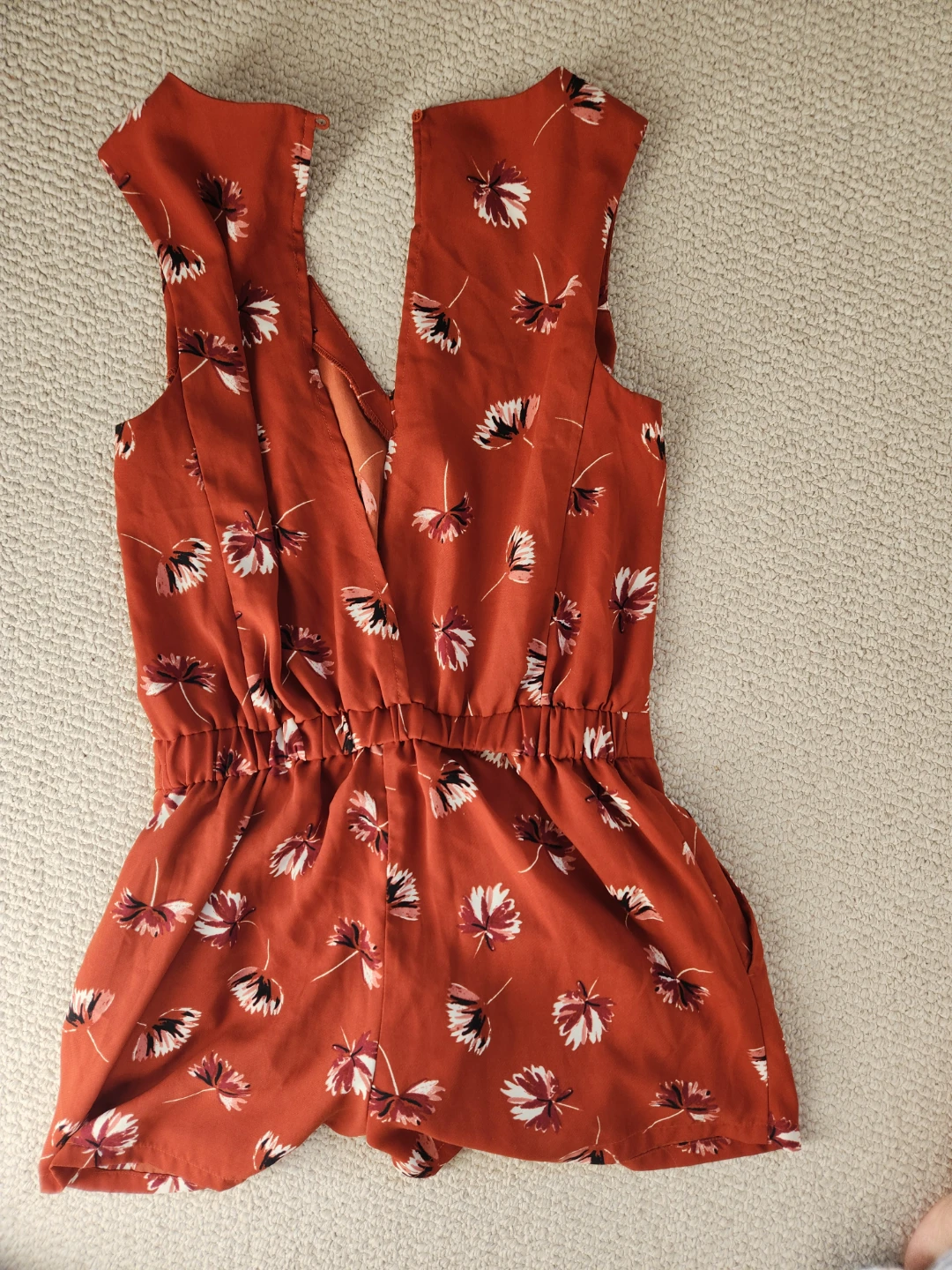 Womens Floral Romper size small - photo 2