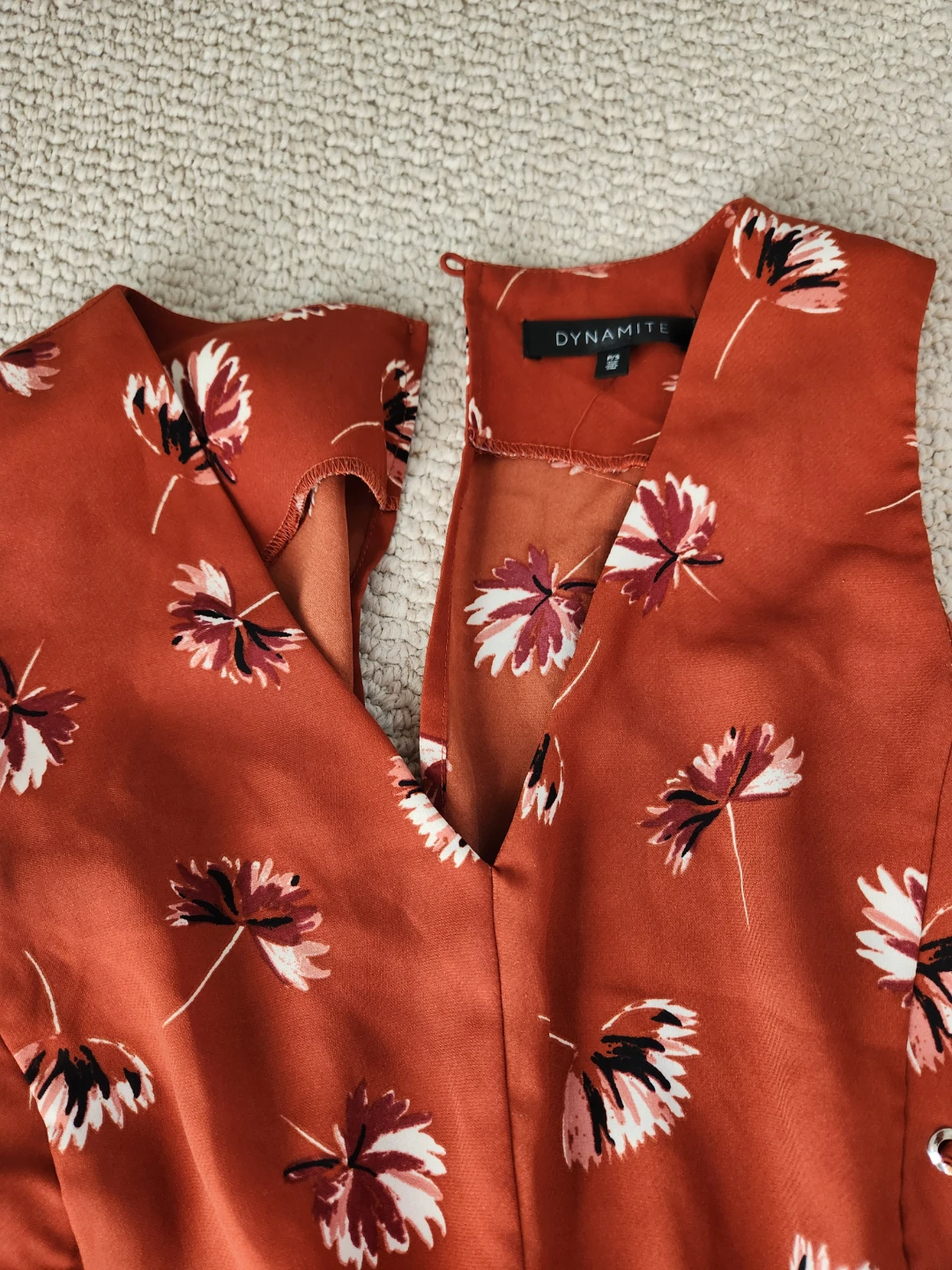 Womens Floral Romper size small - photo 3