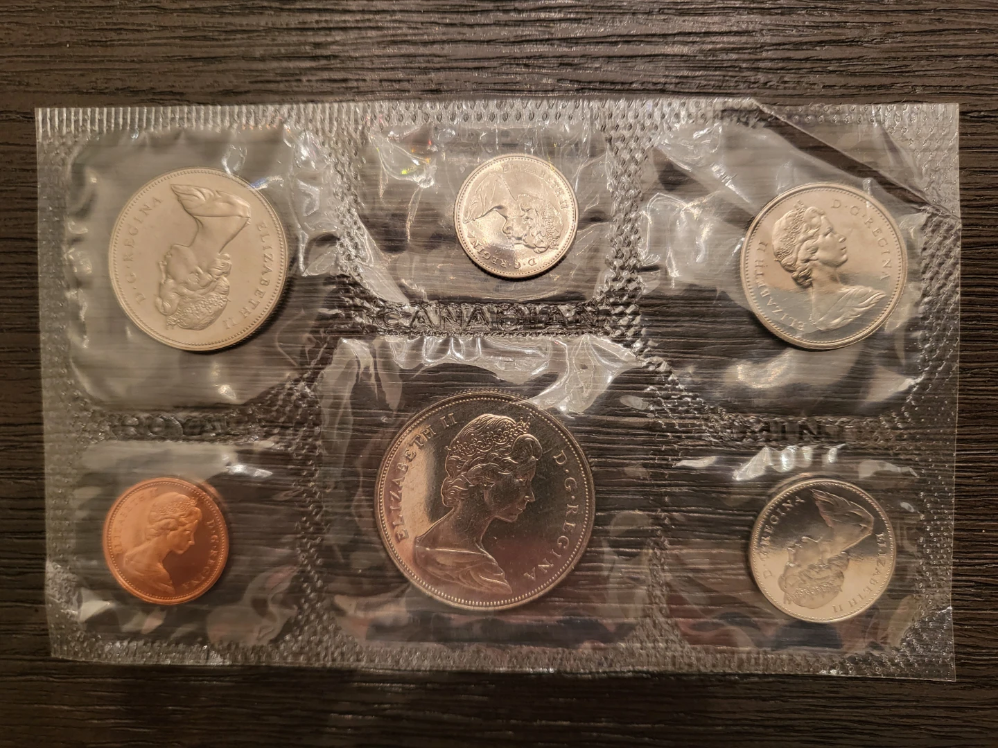 Vintage 1968 Canadian Uncirculated Coin Set - photo 2