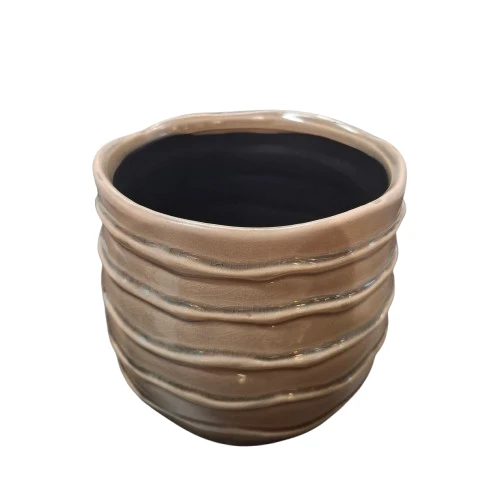Ceramic Planter - Neutral Tone - photo 2