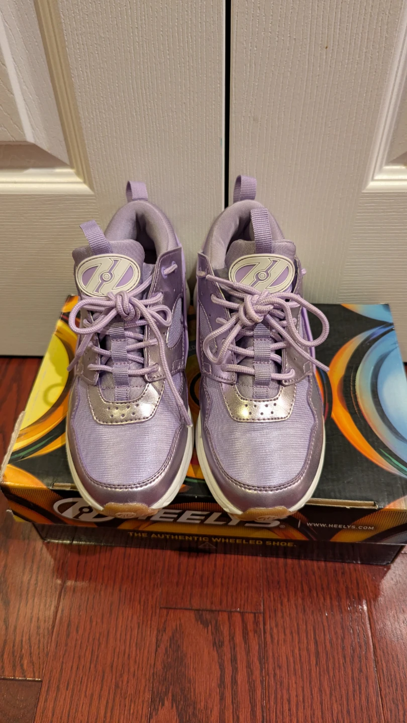 Heelys Force Lilac Metallic Youth Size 4 - photo 2