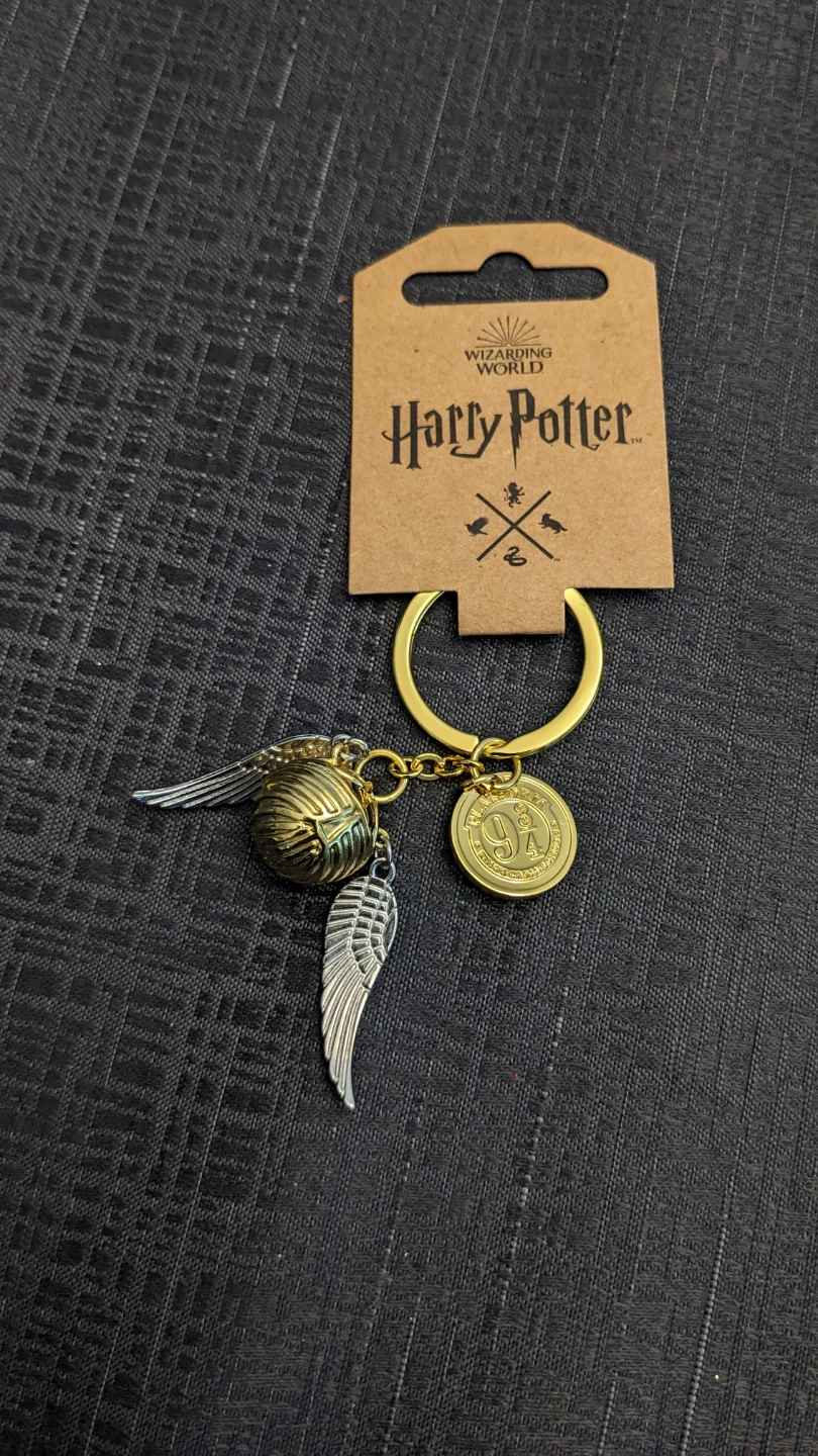 Harry Potter Golden Snitch Keychain - Official Merch
