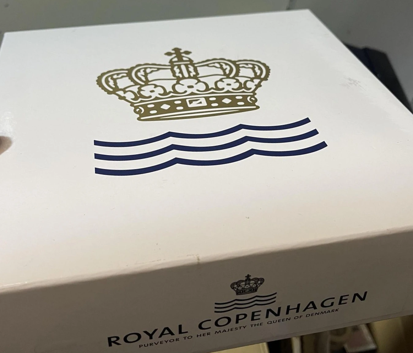 Royal Copenhagen White Fruit Dish