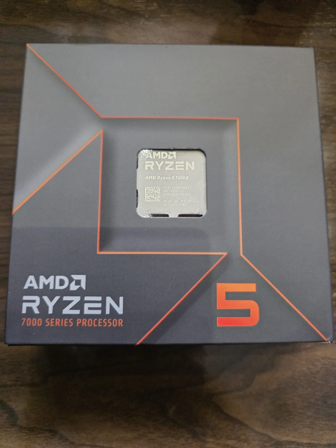 New AMD Ryzen 5 7600X CPU Processor
