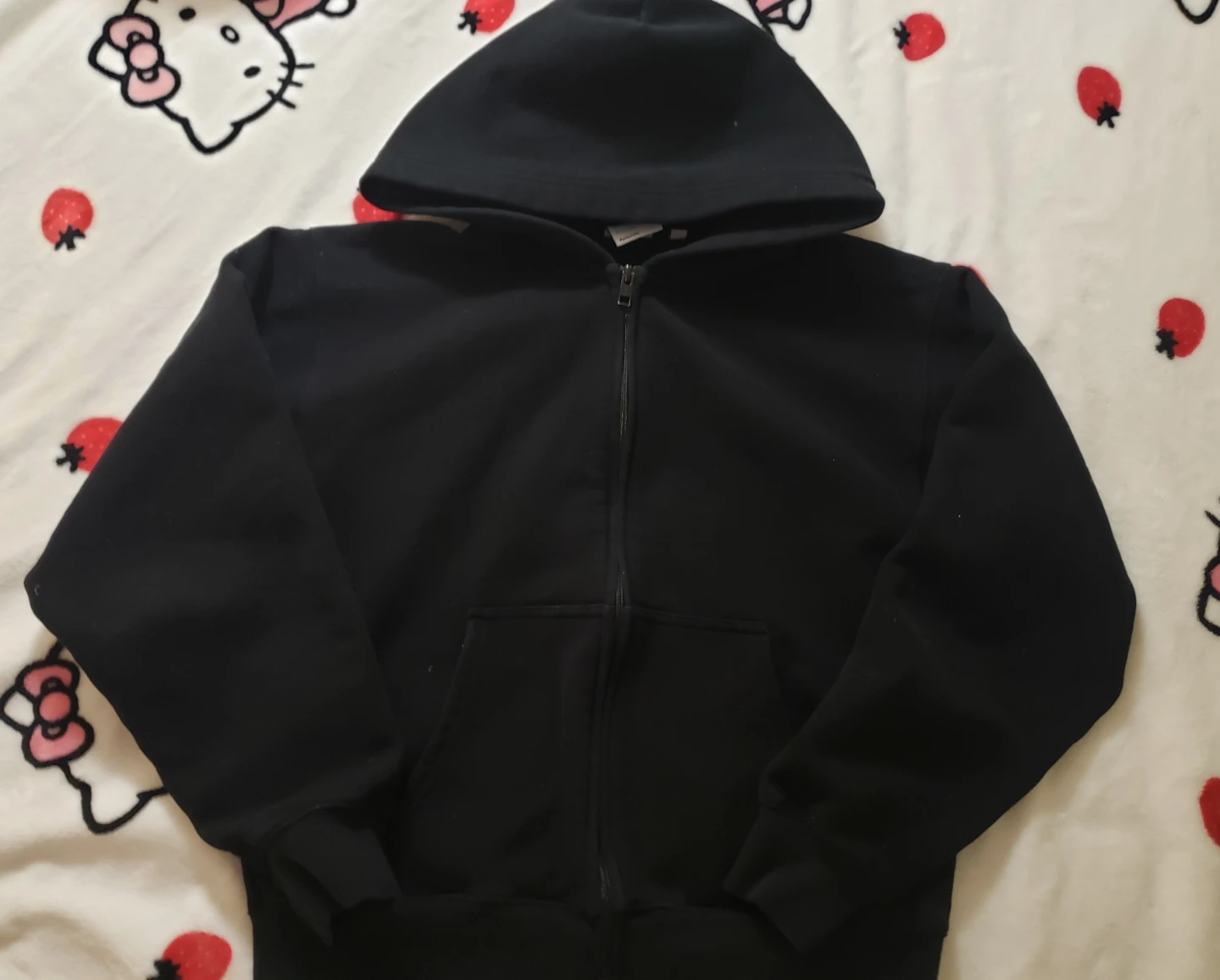 TNA Black Sweatfleece hoodie
