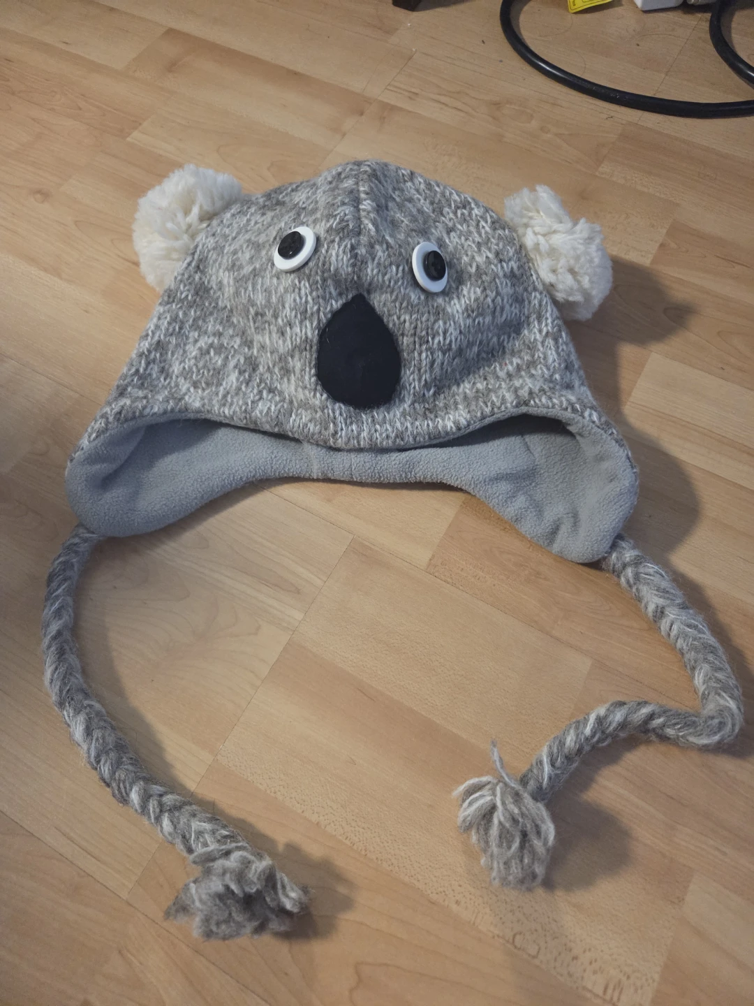 DeLux Koala Winter Hat with Ear Flaps